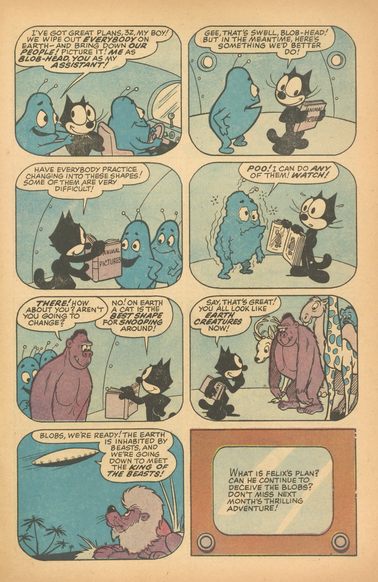 Read online Felix the Cat (1955) comic -  Issue #80 - 28