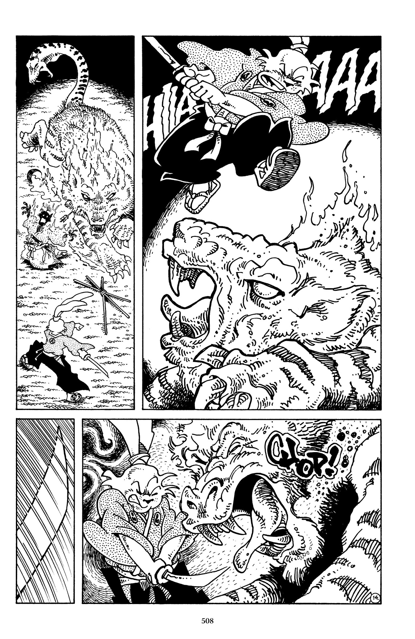 Read online The Usagi Yojimbo Saga comic -  Issue # TPB 1 - 496