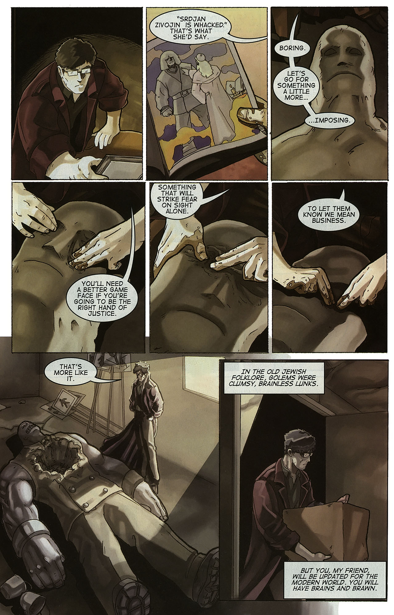 Read online Golem (2009) comic -  Issue # Full - 9