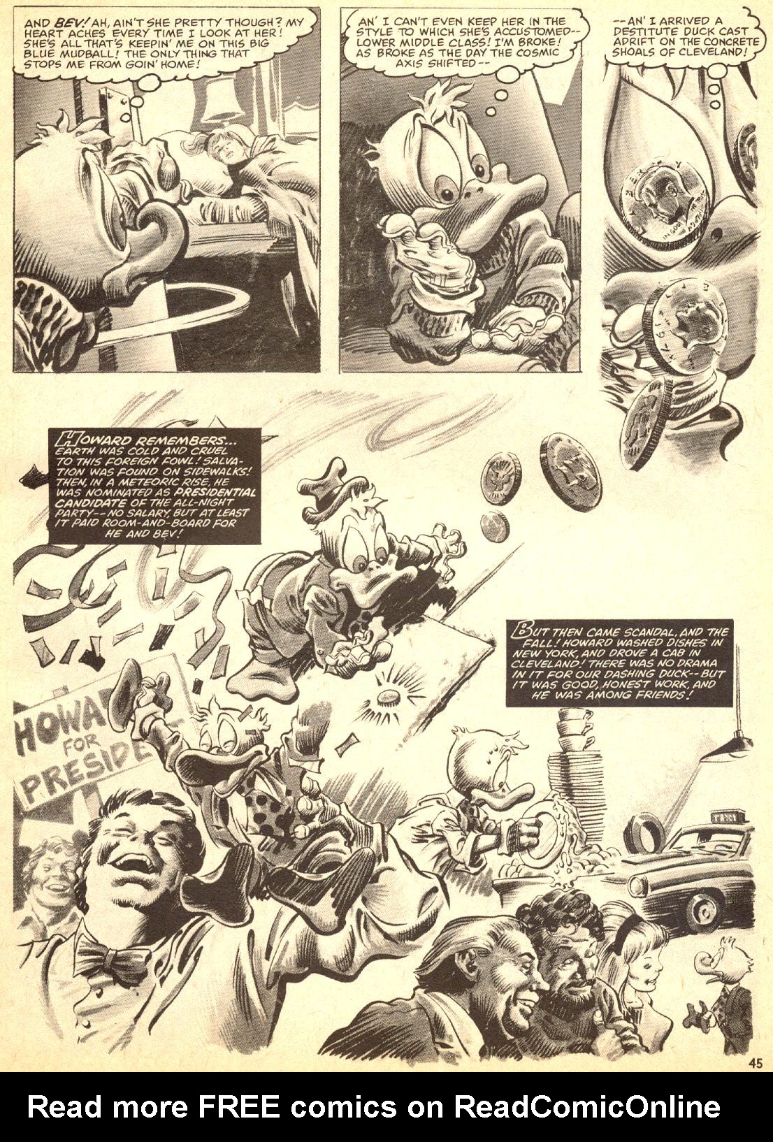 Read online Howard the Duck (1979) comic -  Issue #5 - 34