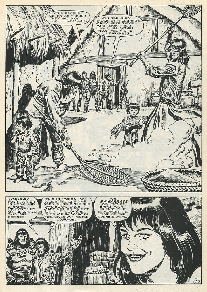 Read online The Savage Sword Of Conan comic -  Issue #142 - 23