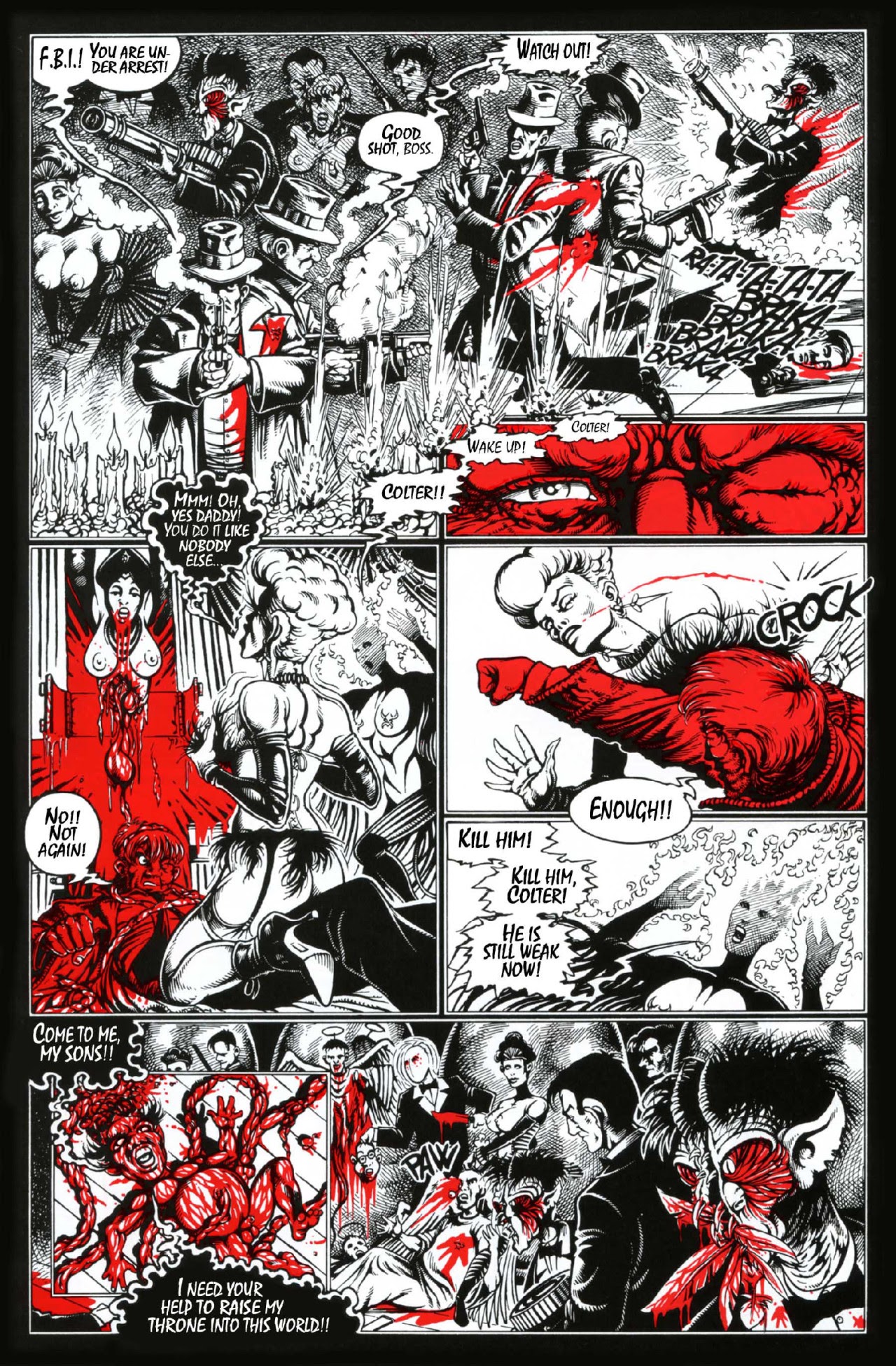 Read online Born in Hell comic -  Issue #2 - 29