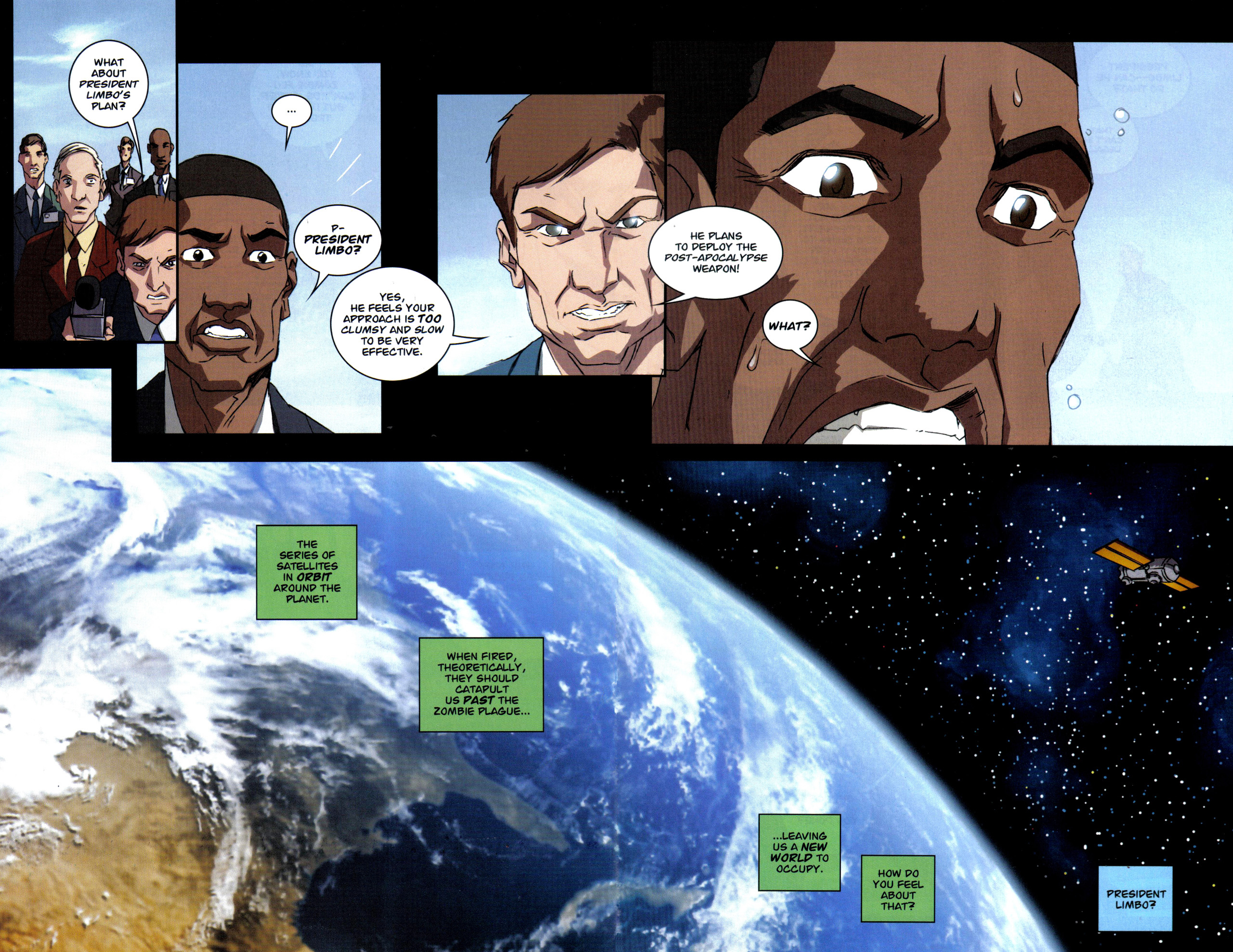 Read online President Evil comic -  Issue #3 - 17