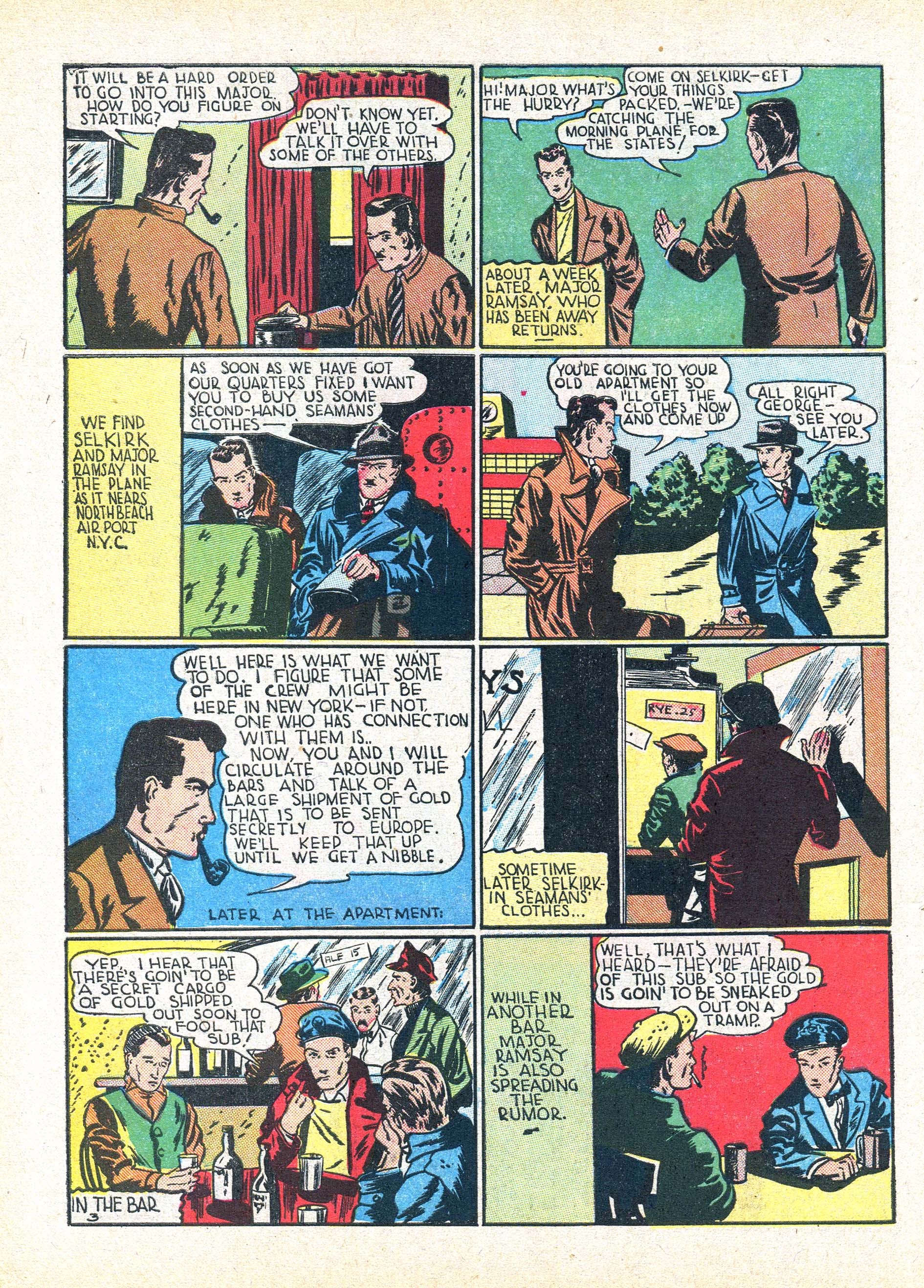 Read online Amazing Mystery Funnies comic -  Issue #18 - 13