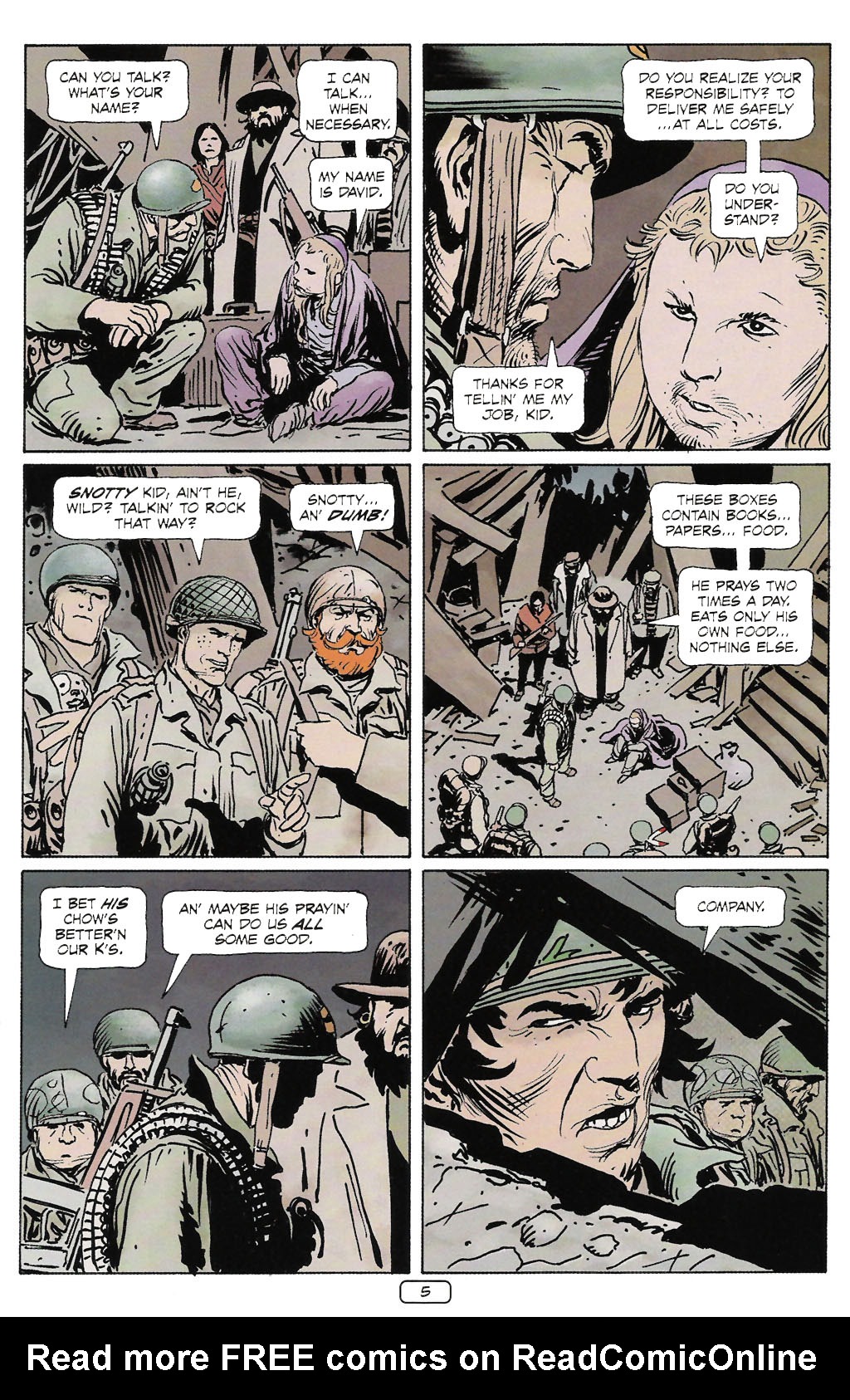 Read online Sgt. Rock: The Prophecy comic -  Issue #2 - 6