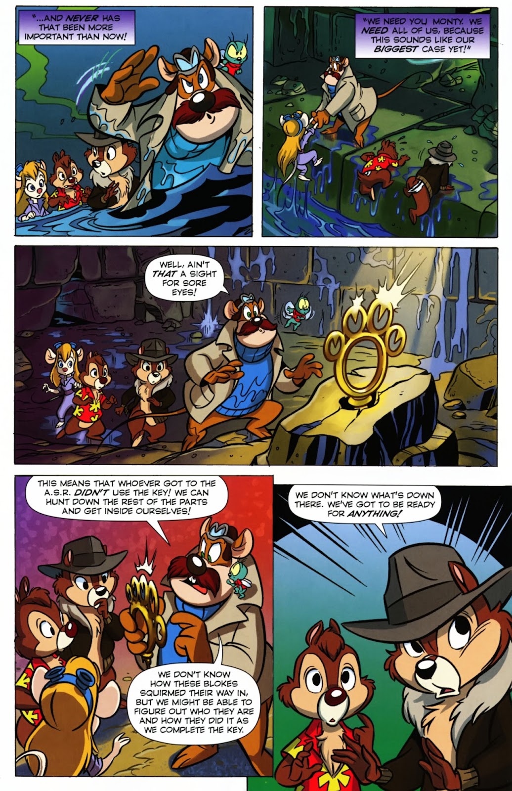 Chip 'n' Dale Rescue Rangers/Darkwing Duck Free Comic Book Day Edition issue Full - Page 44