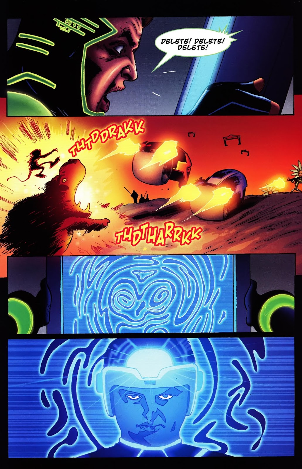 Read online TRON Ghost in the Machine comic Issue 6