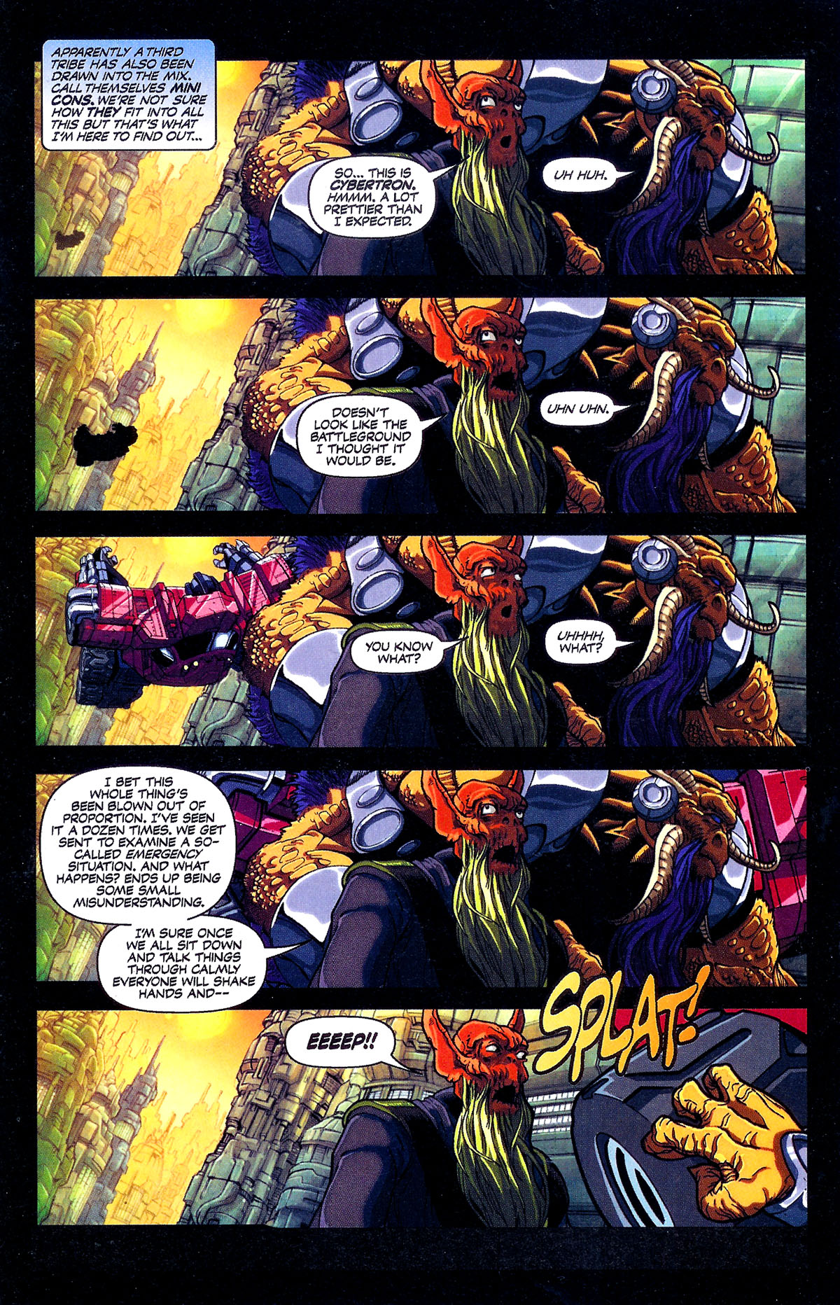 Read online Transformers: Generation 1 (2002) comic -  Issue # _Preview - 19