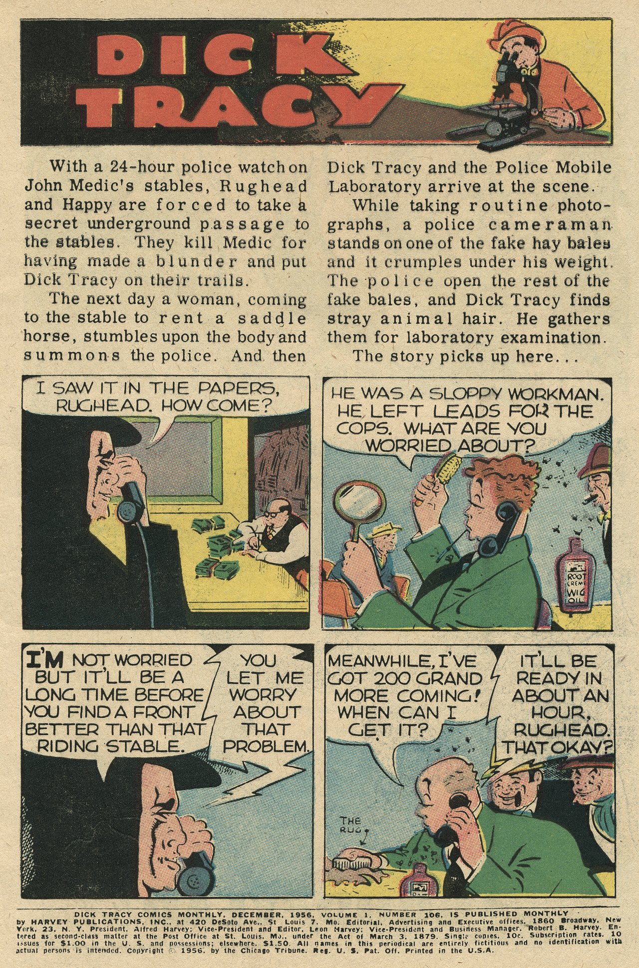 Read online Dick Tracy comic -  Issue #106 - 3