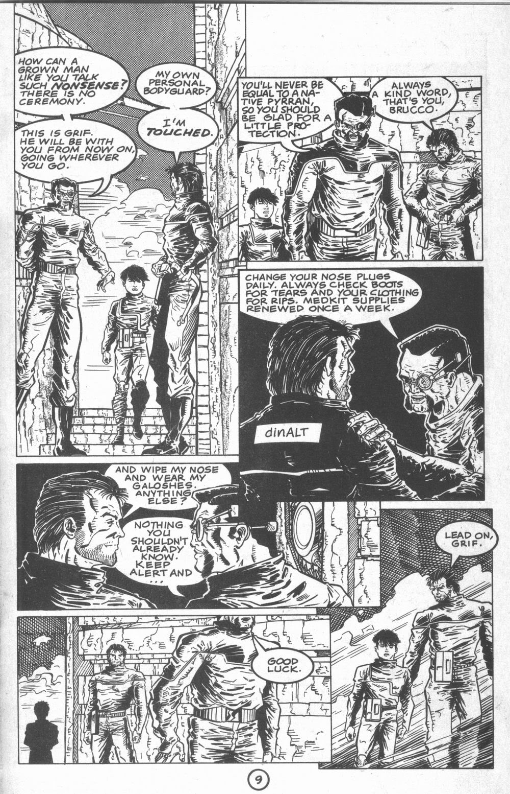 Read online Deathworld comic -  Issue #2 - 11