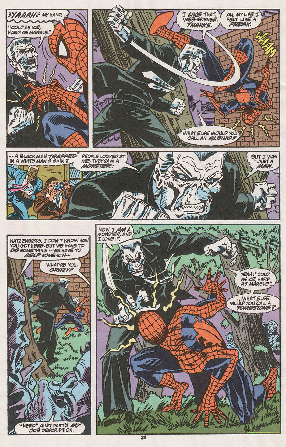 Read online Web of Spider-Man (1985) comic -  Issue #68 - 19