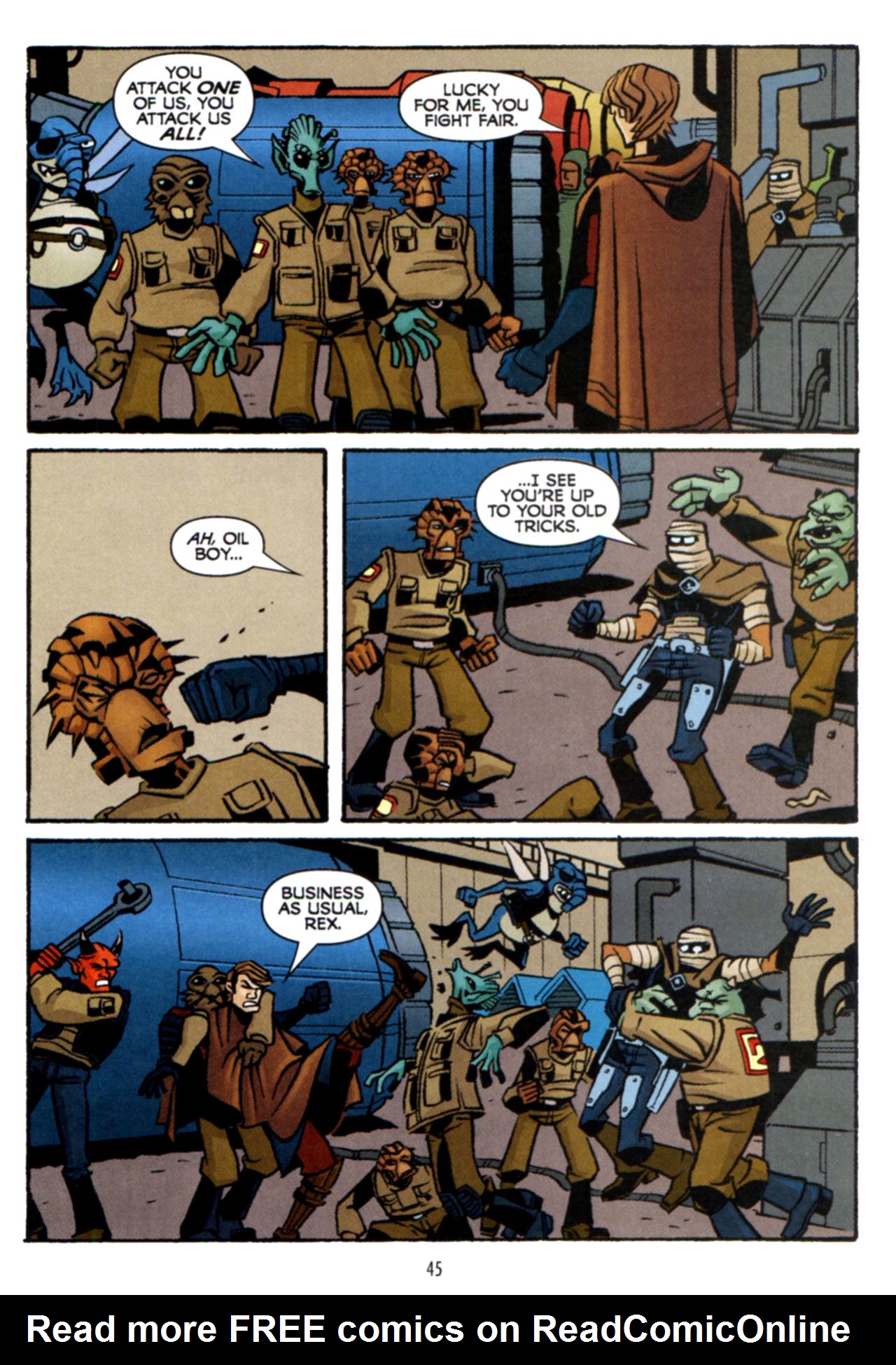 Read online Star Wars: The Clone Wars - Crash Course comic -  Issue # Full - 46