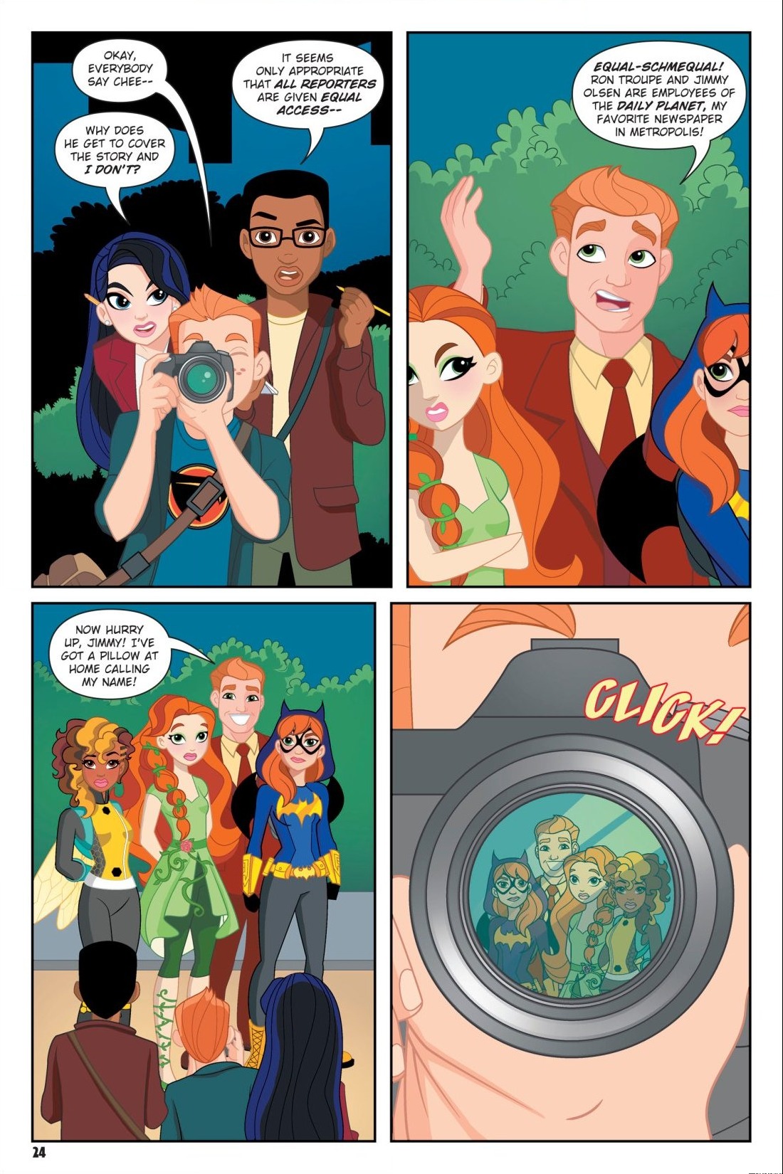 Read online DC Super Hero Girls: Date With Disaster comic -  Issue # TPB - 23