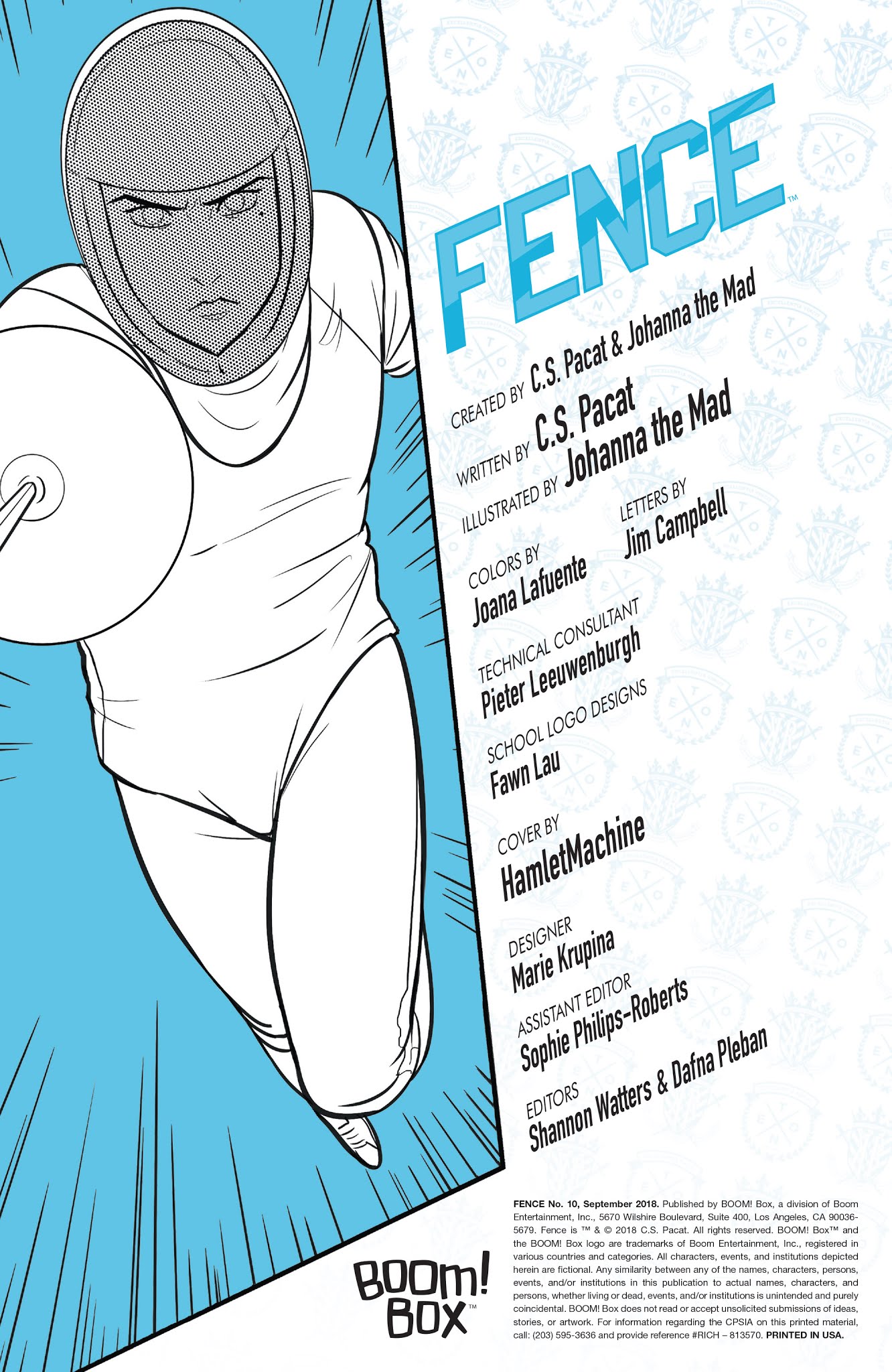 Read online Fence comic -  Issue #10 - 2