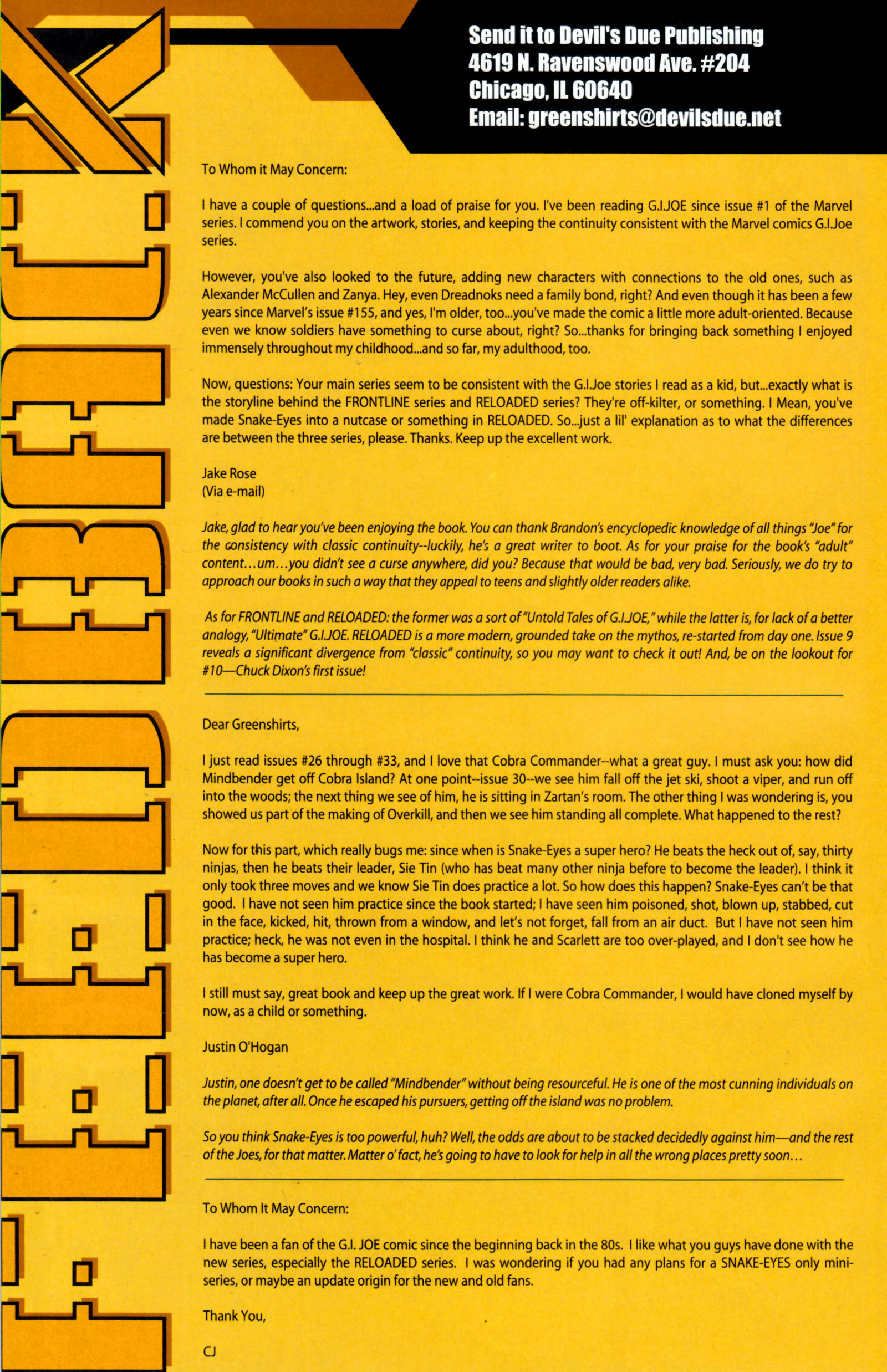 Read online G.I. Joe (2001) comic -  Issue #36 - 25