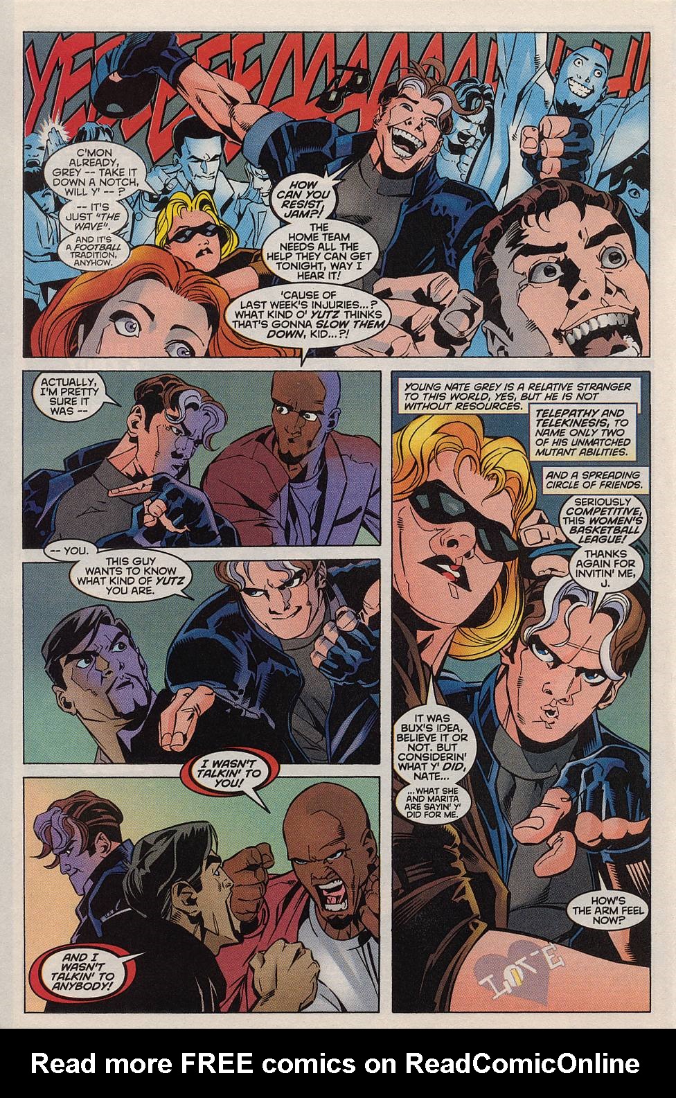 Read online X-Man comic -  Issue #35 - 3
