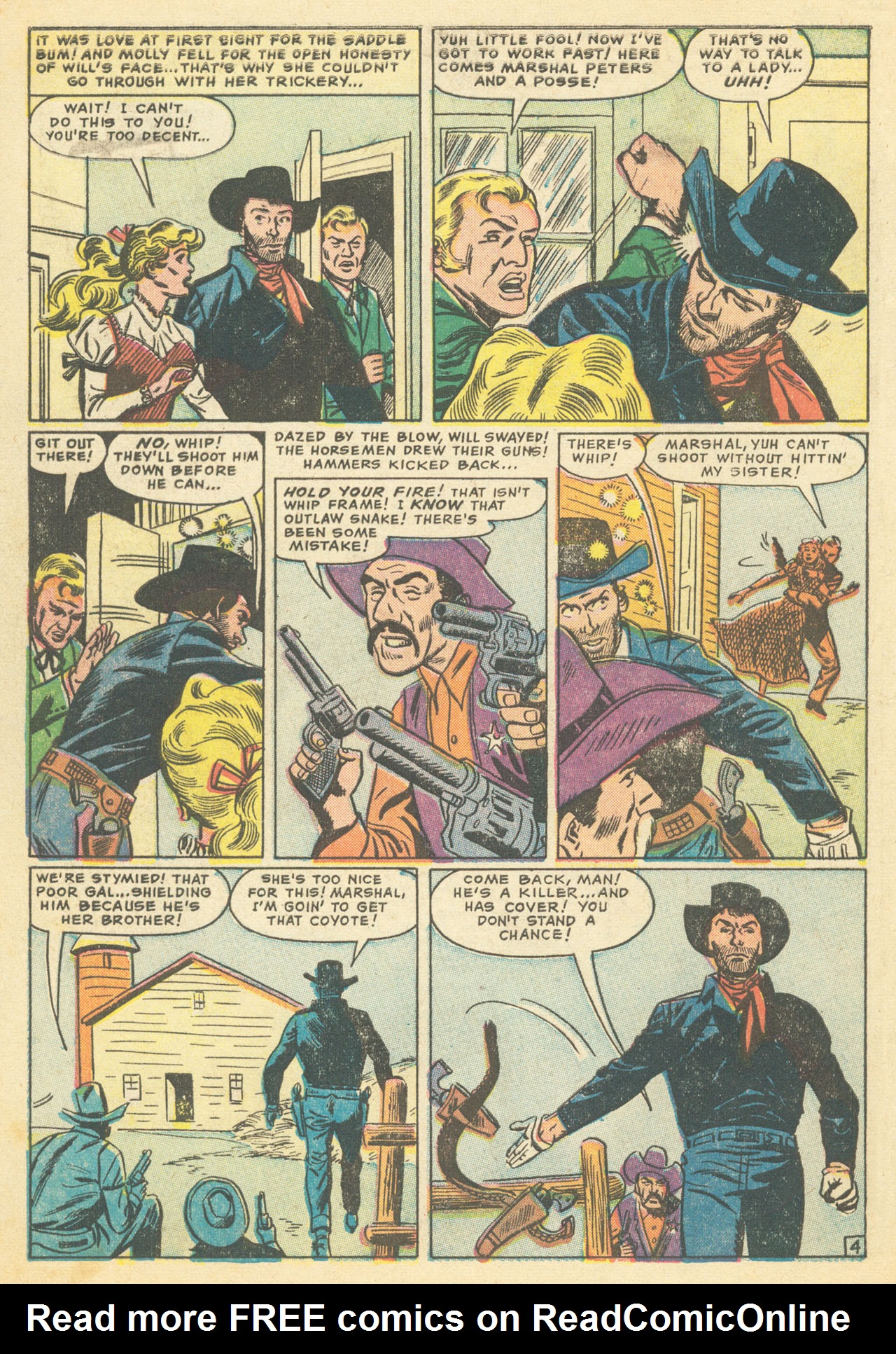 Read online Western Gunfighters (1956) comic -  Issue #23 - 6