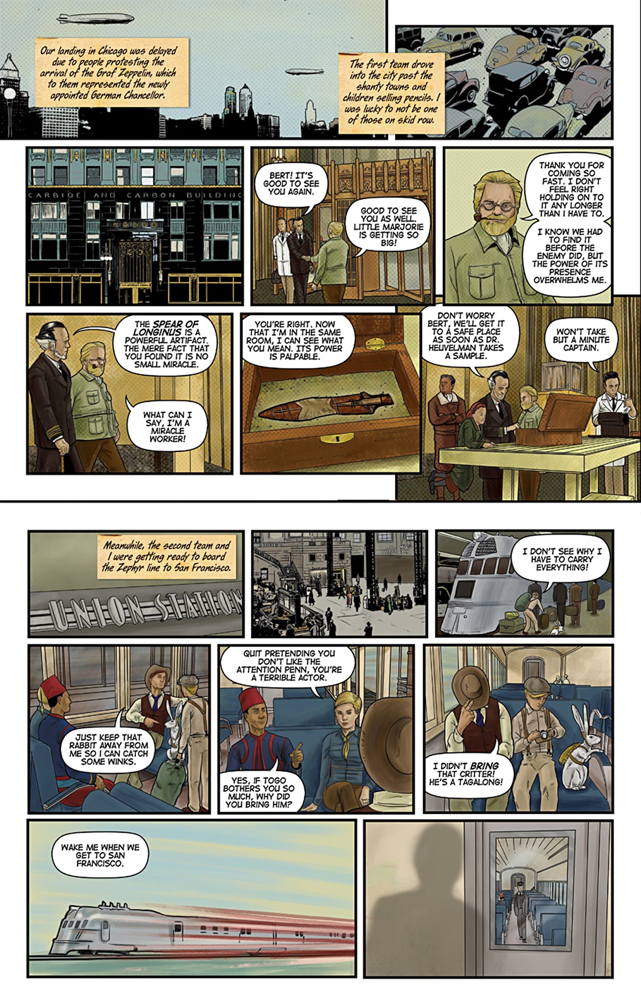 Read online The Adventures of the 19XX comic -  Issue #1 - 14