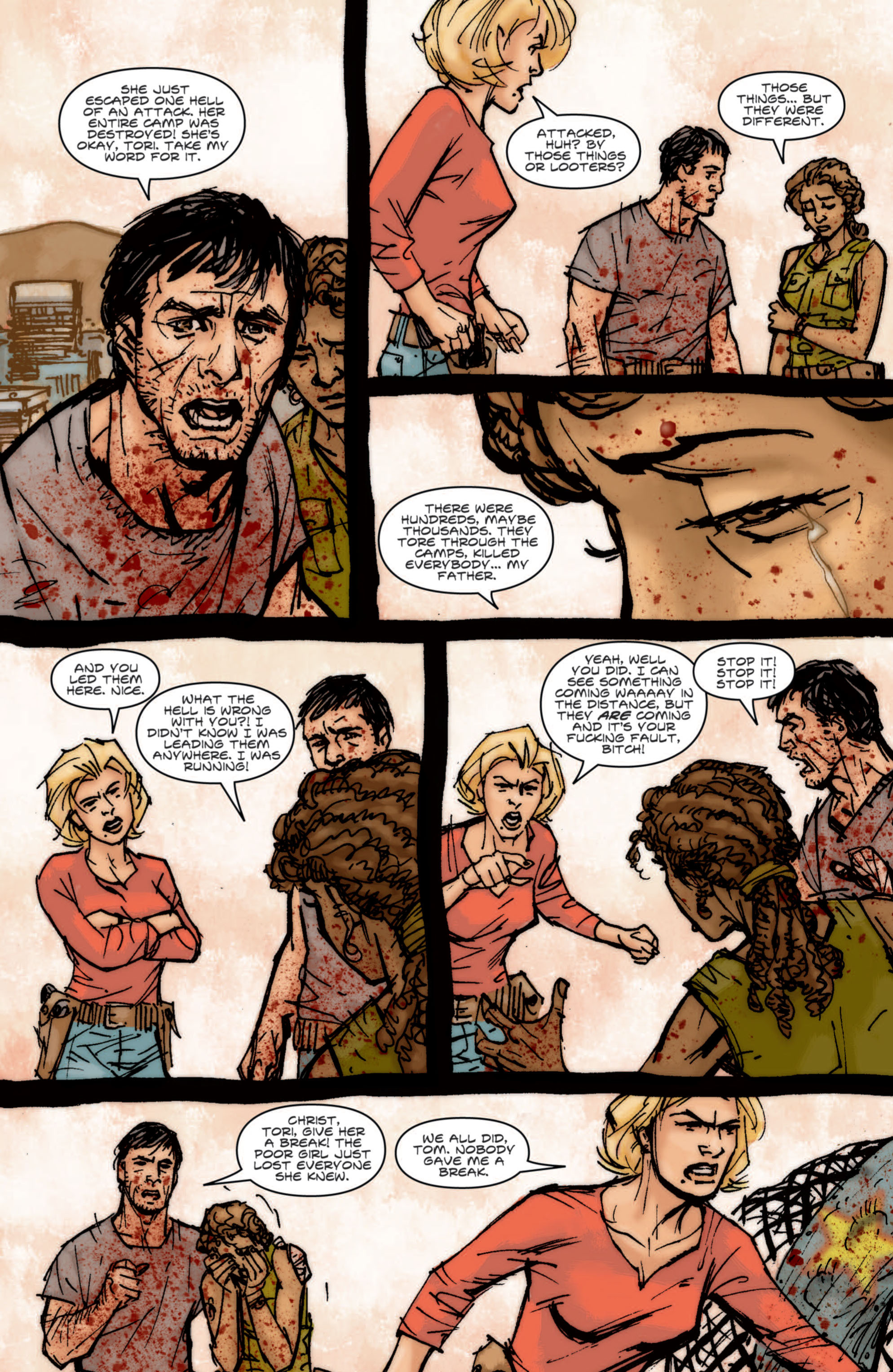 Read online Remains comic -  Issue #4 - 16