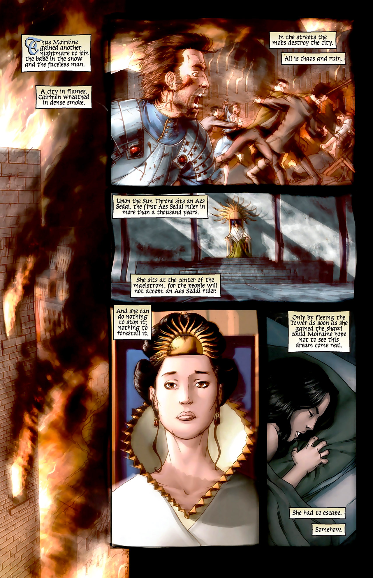 Read online Robert Jordan's The Wheel of Time: New Spring comic -  Issue #3 - 12