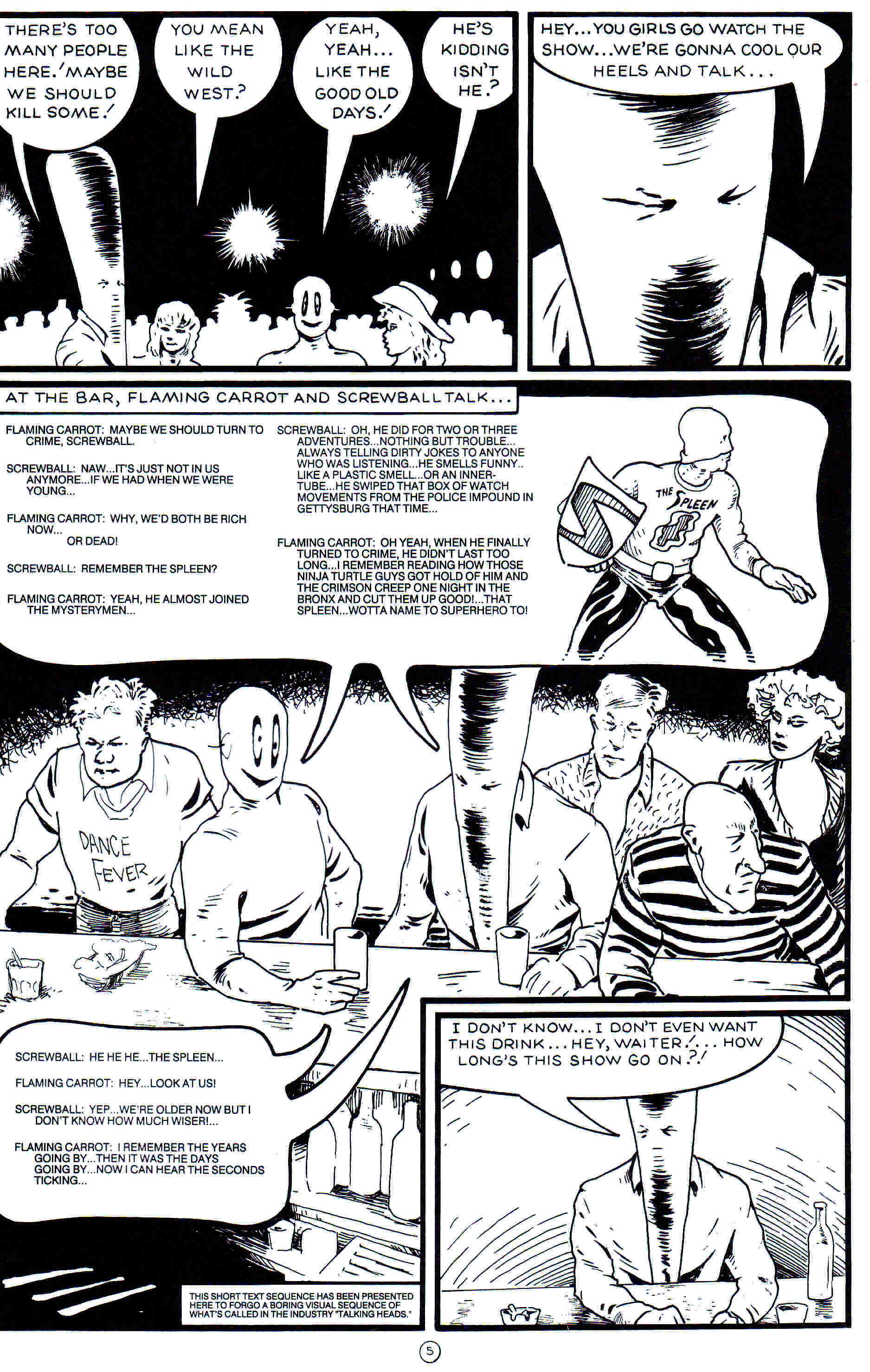 Read online Flaming Carrot Comics (1988) comic -  Issue #20 - 7