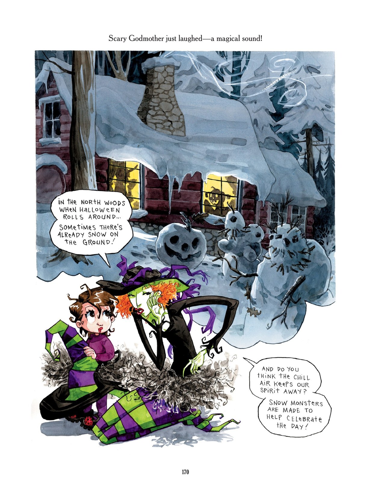 Read online Scary Godmother comic -  Issue # TPB - 170