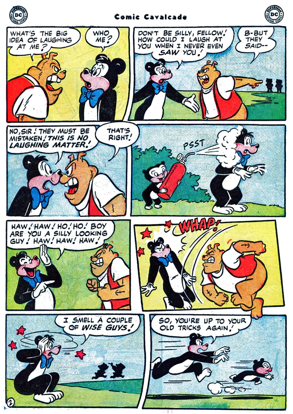 Read online Comic Cavalcade comic -  Issue #60 - 11