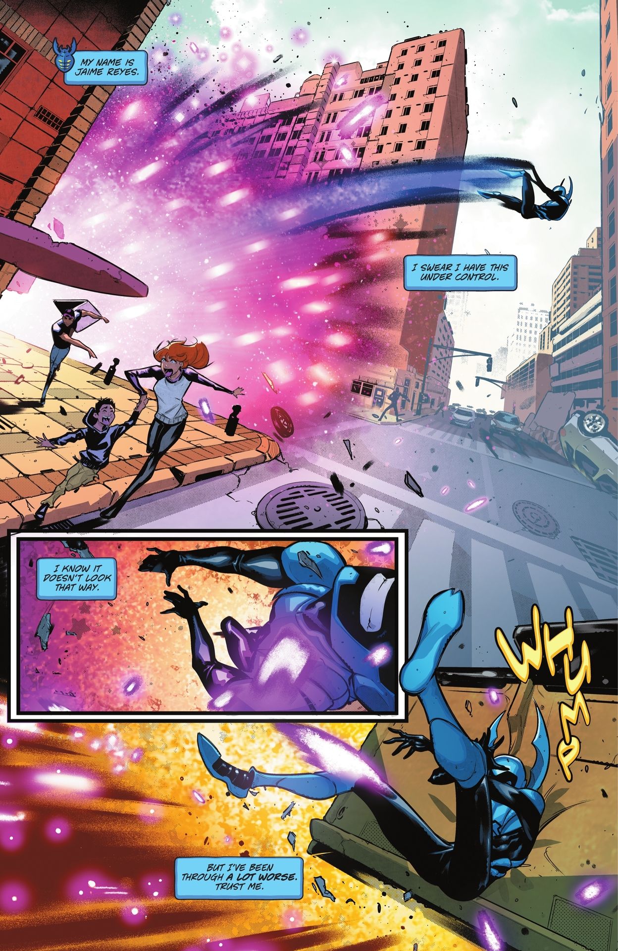 Read online Blue Beetle: Graduation Day comic -  Issue #1 - 3