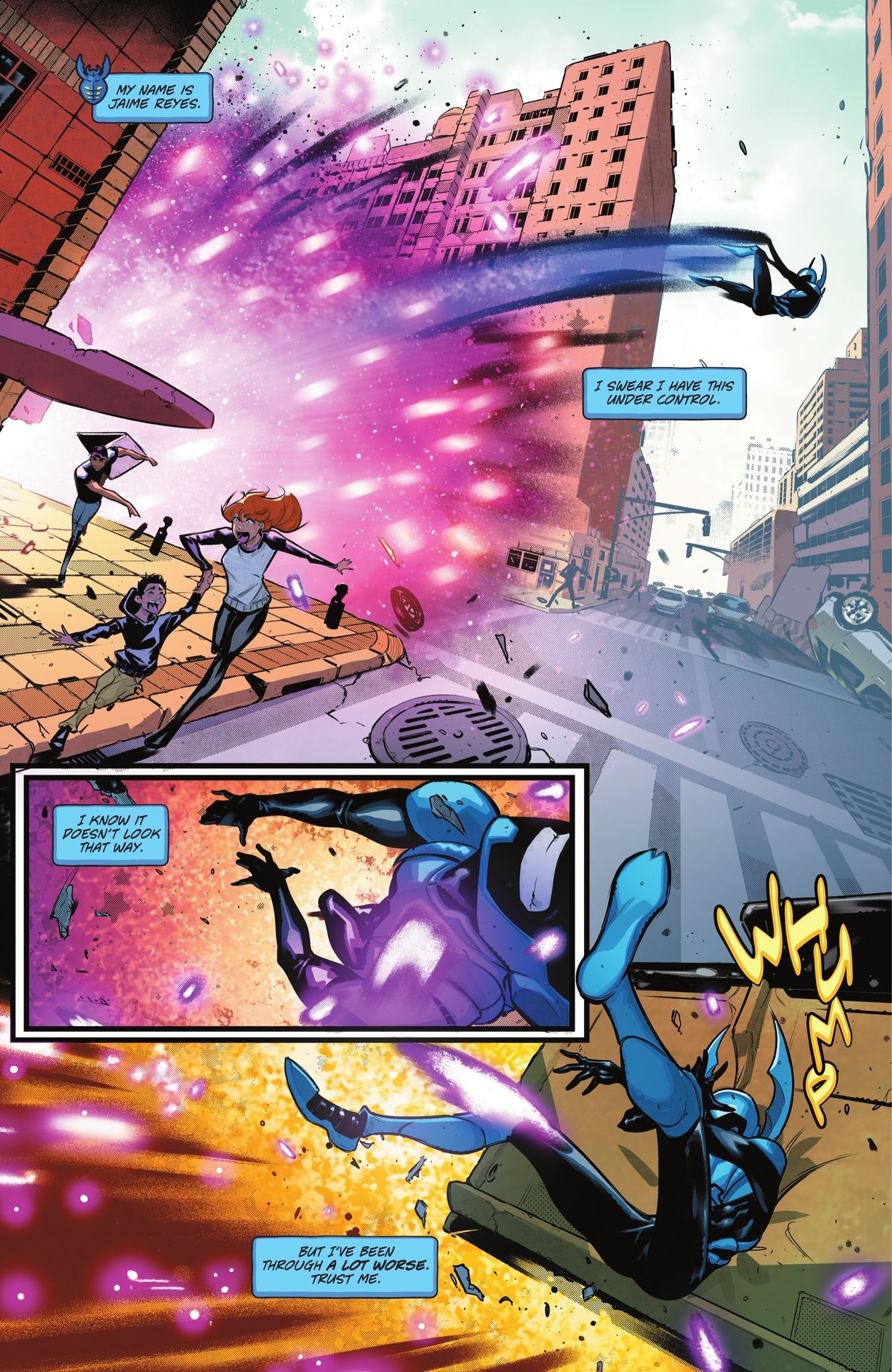 Read online Blue Beetle: Graduation Day comic -  Issue #1 - 3