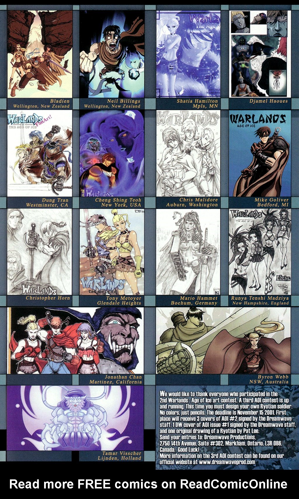 Read online Warlands: The Age of Ice comic -  Issue #3 - 26