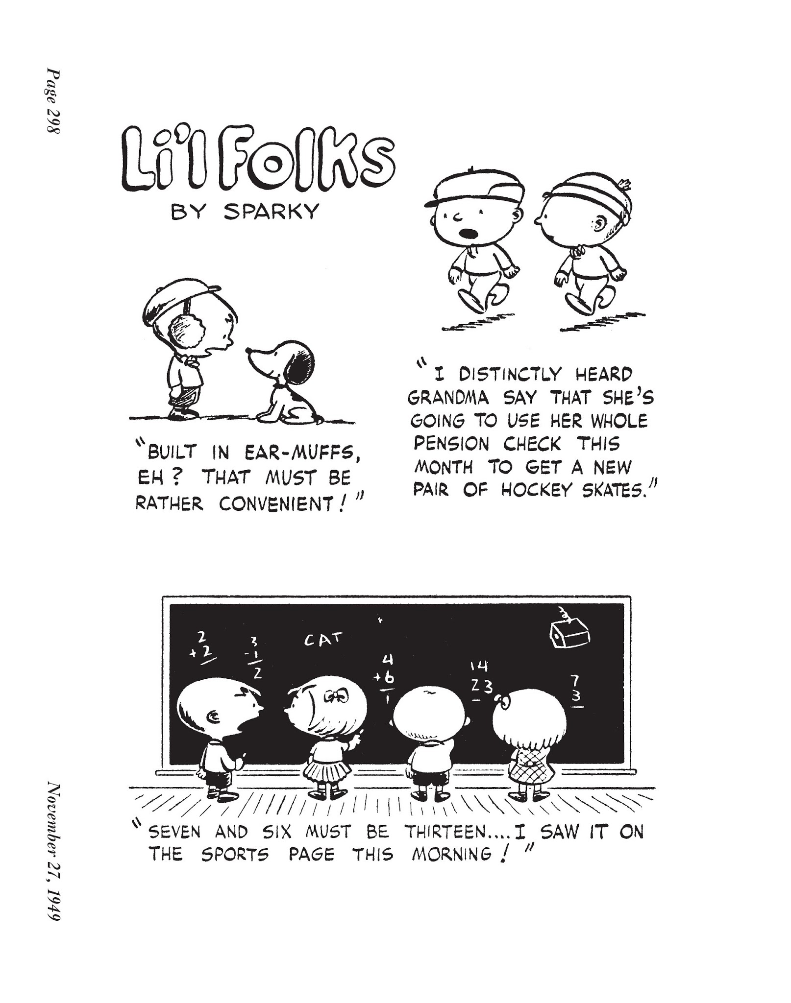 Read online The Complete Peanuts comic -  Issue # TPB 25 - 307