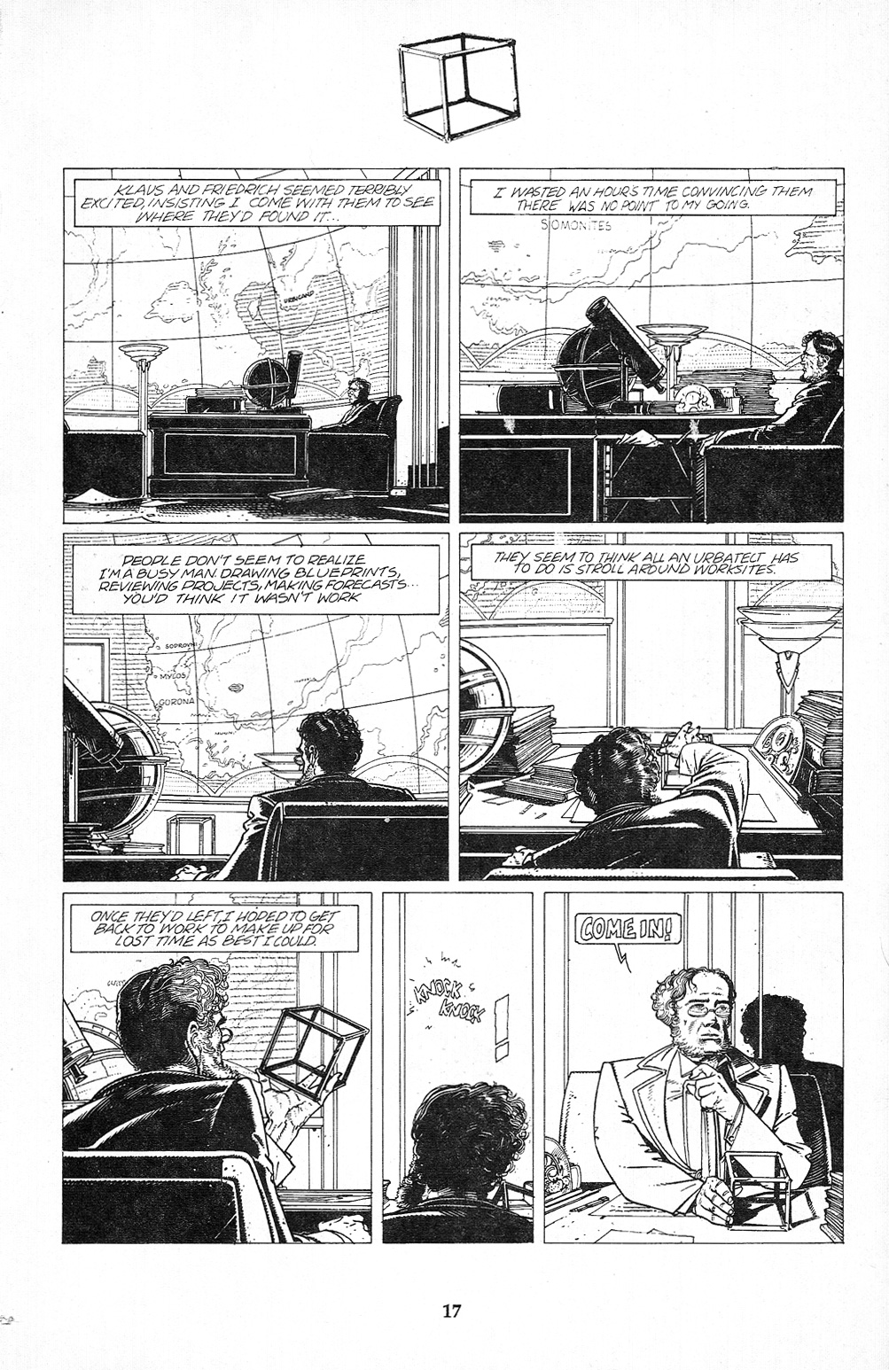 Read online Cheval Noir comic -  Issue #1 - 19