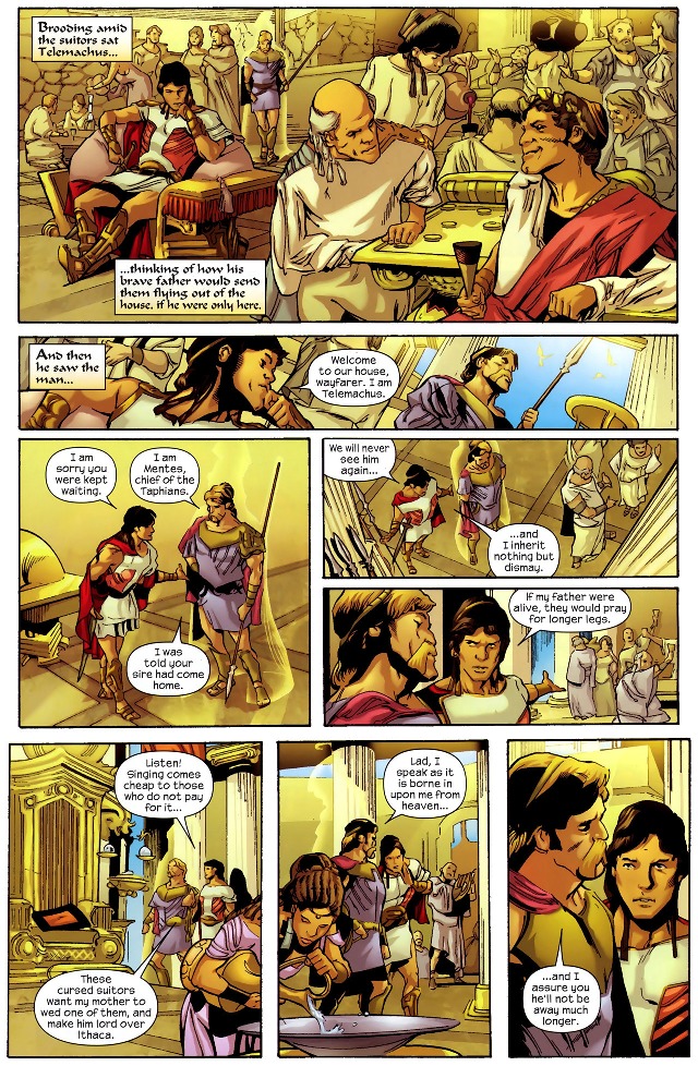Read online The Odyssey comic -  Issue #1 - 21