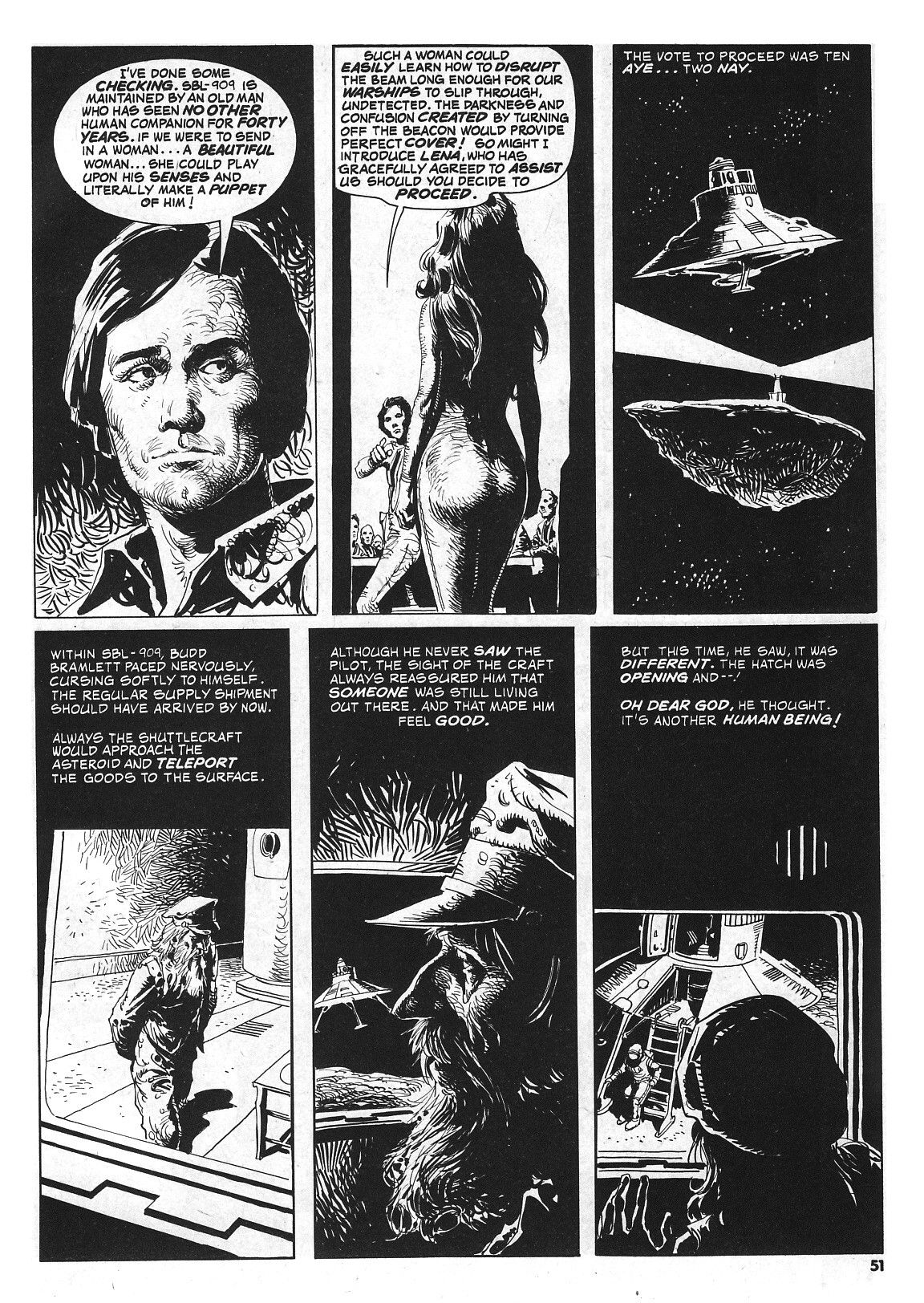 Read online Vampirella (1969) comic -  Issue #48 - 51