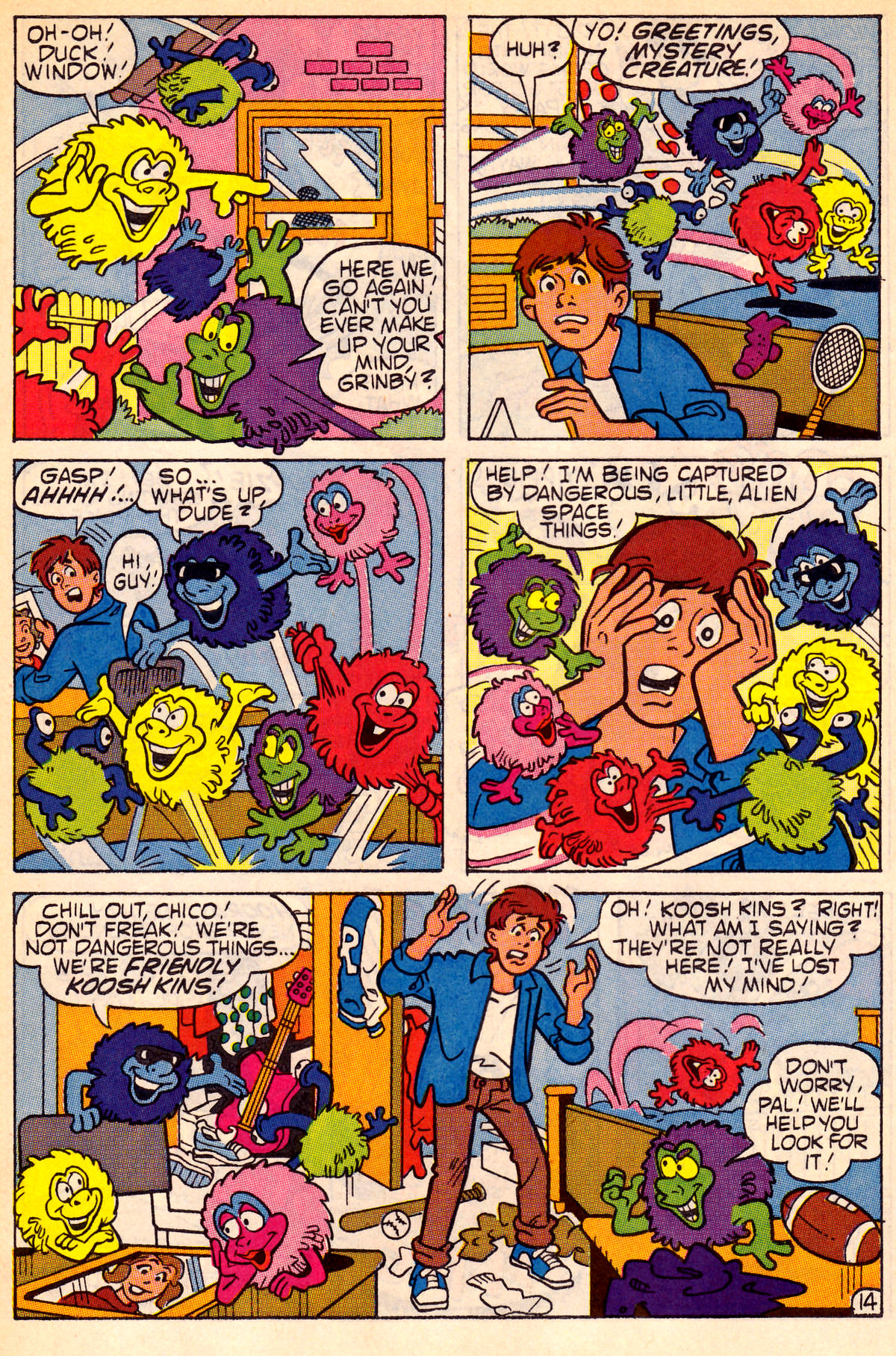 Read online Koosh Kins comic -  Issue #1 - 17