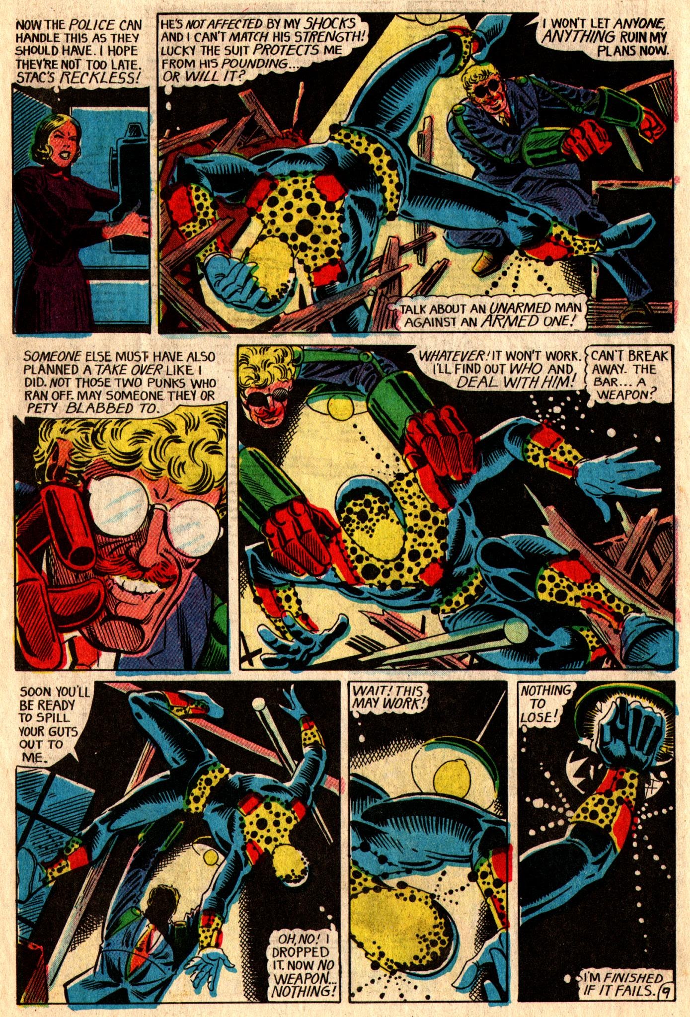 Read online Charlton Action Featuring Static comic -  Issue #11 - 12