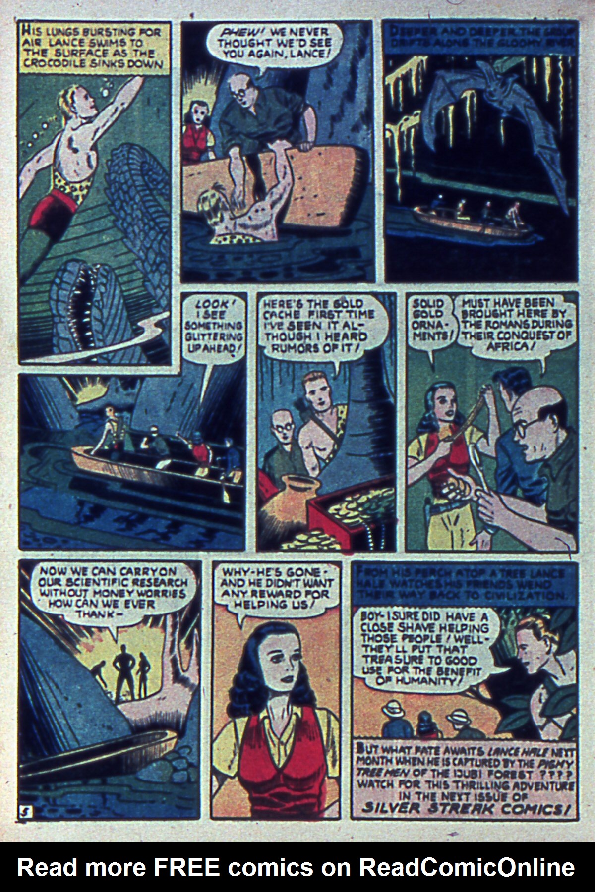 Read online Silver Streak Comics comic -  Issue #8 - 45