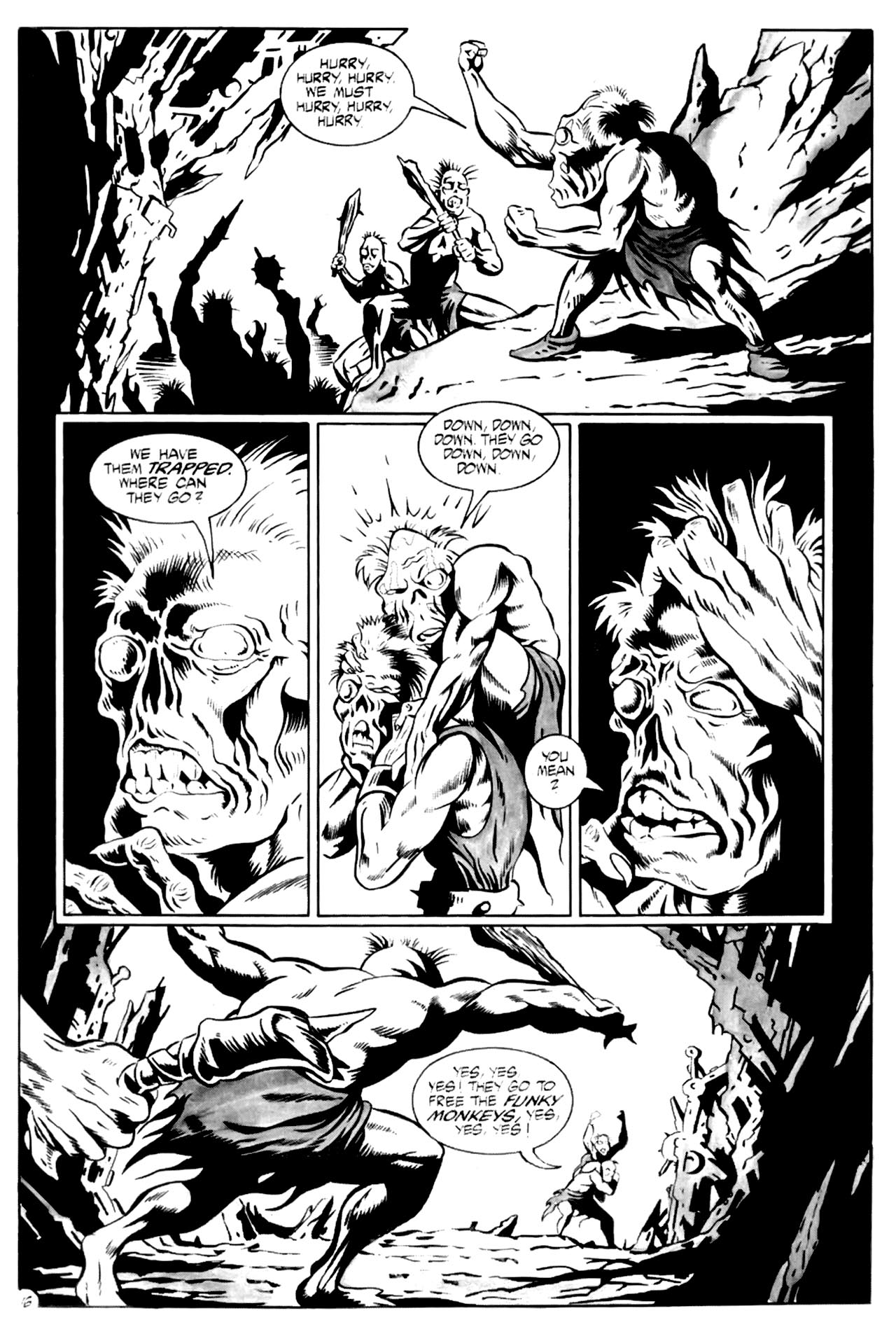 Read online Planet of the Apes (1990) comic -  Issue #2 - 18
