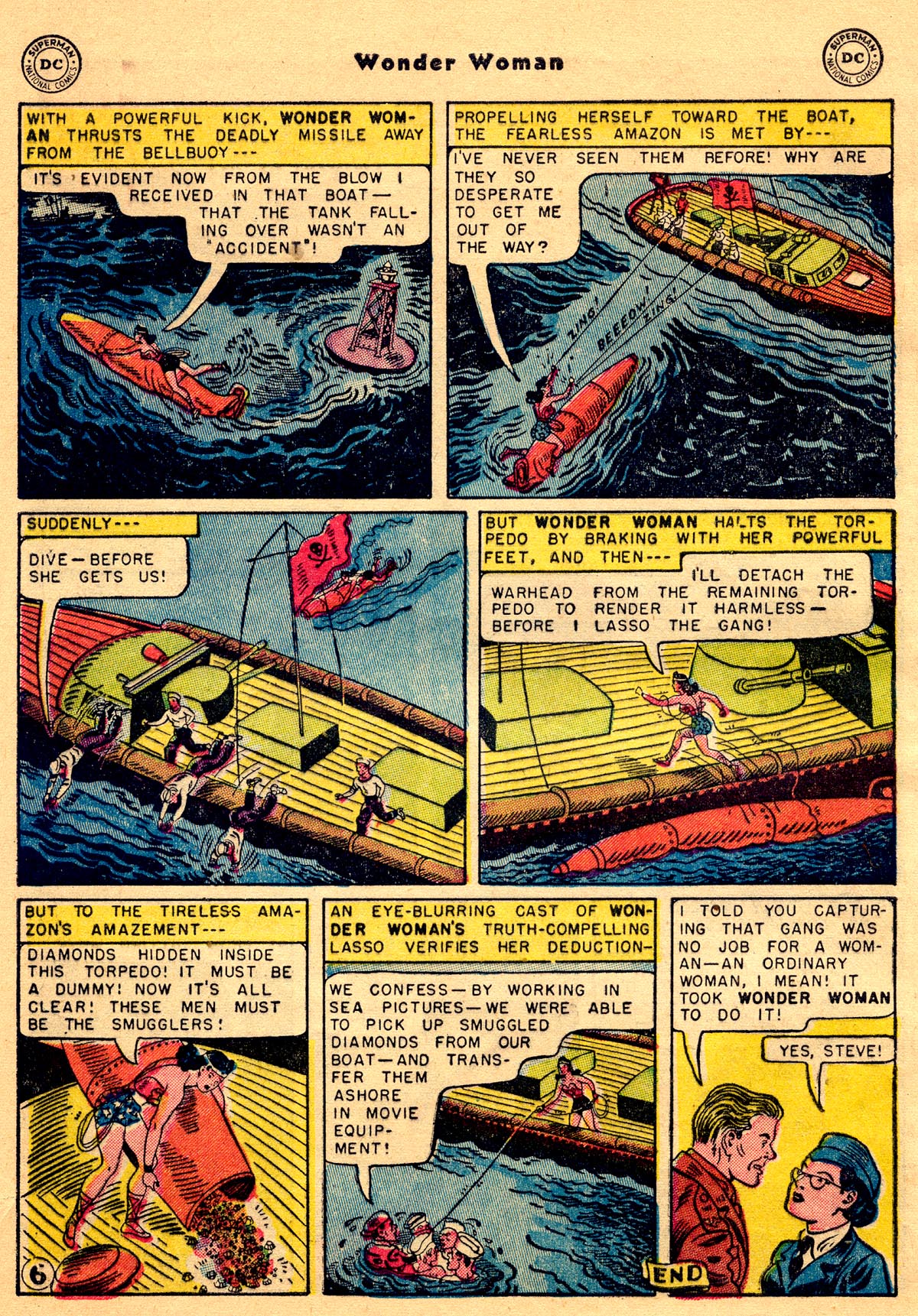 Read online Wonder Woman (1942) comic -  Issue #68 - 32