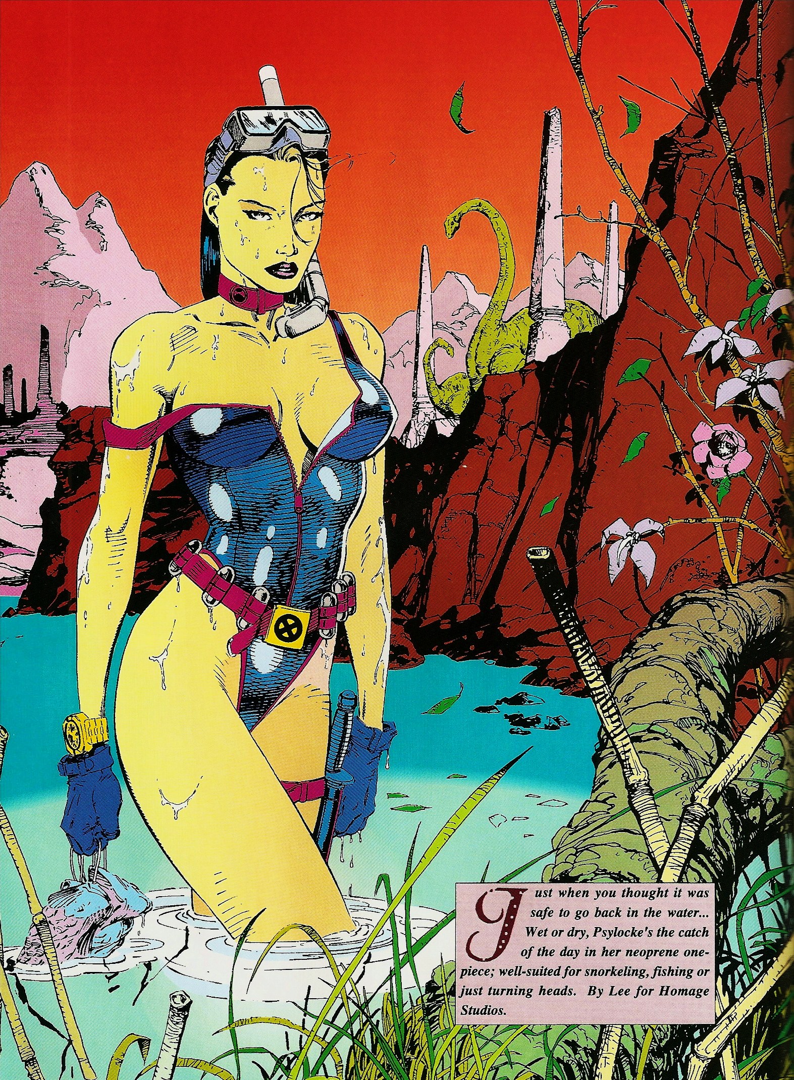 Read online Marvel Illustrated: Swimsuit Issue comic -  Issue # Full - 24