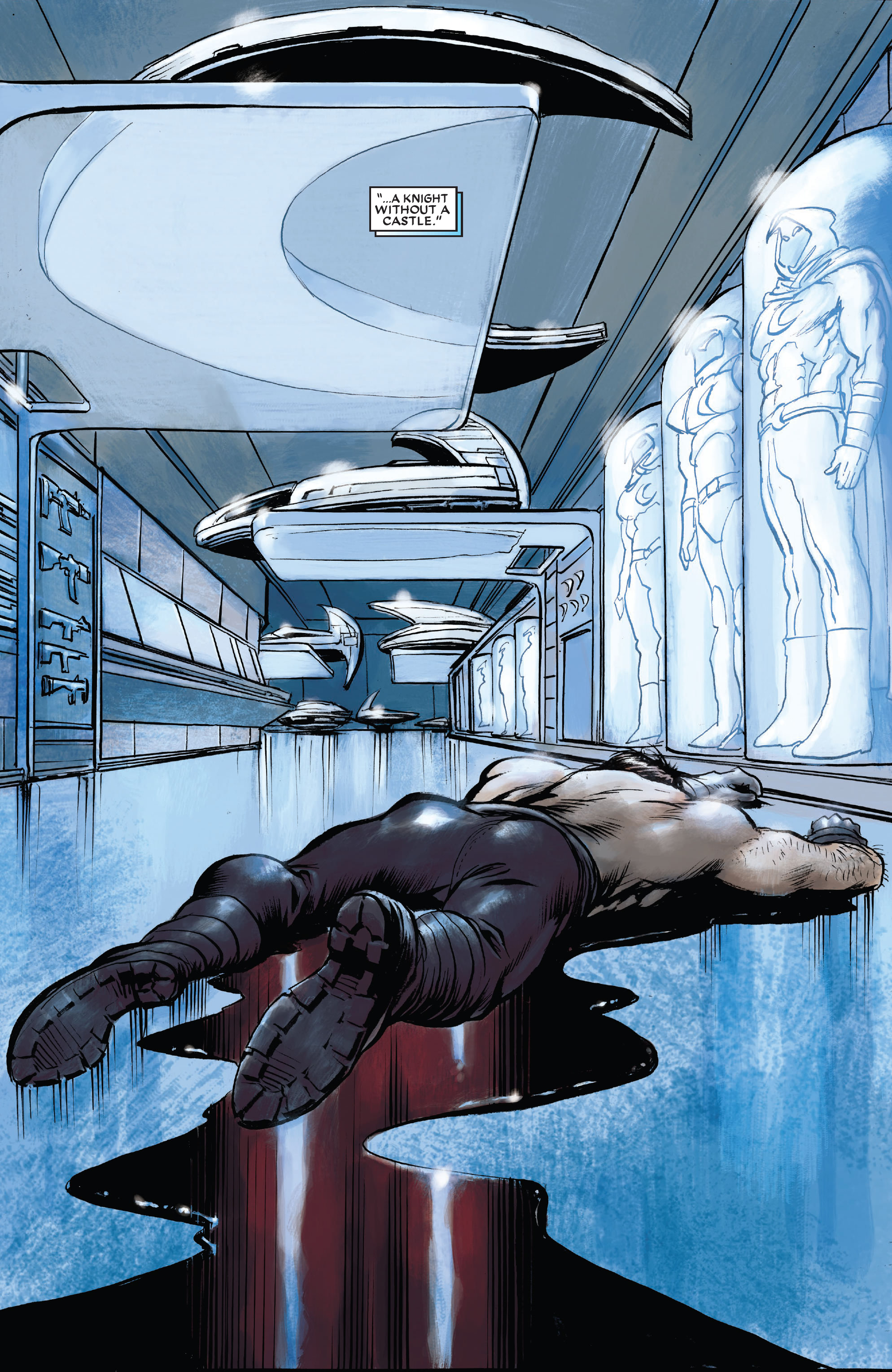 Read online Moon Knight by Huston, Benson & Hurwitz Omnibus comic -  Issue # TPB (Part 7) - 13