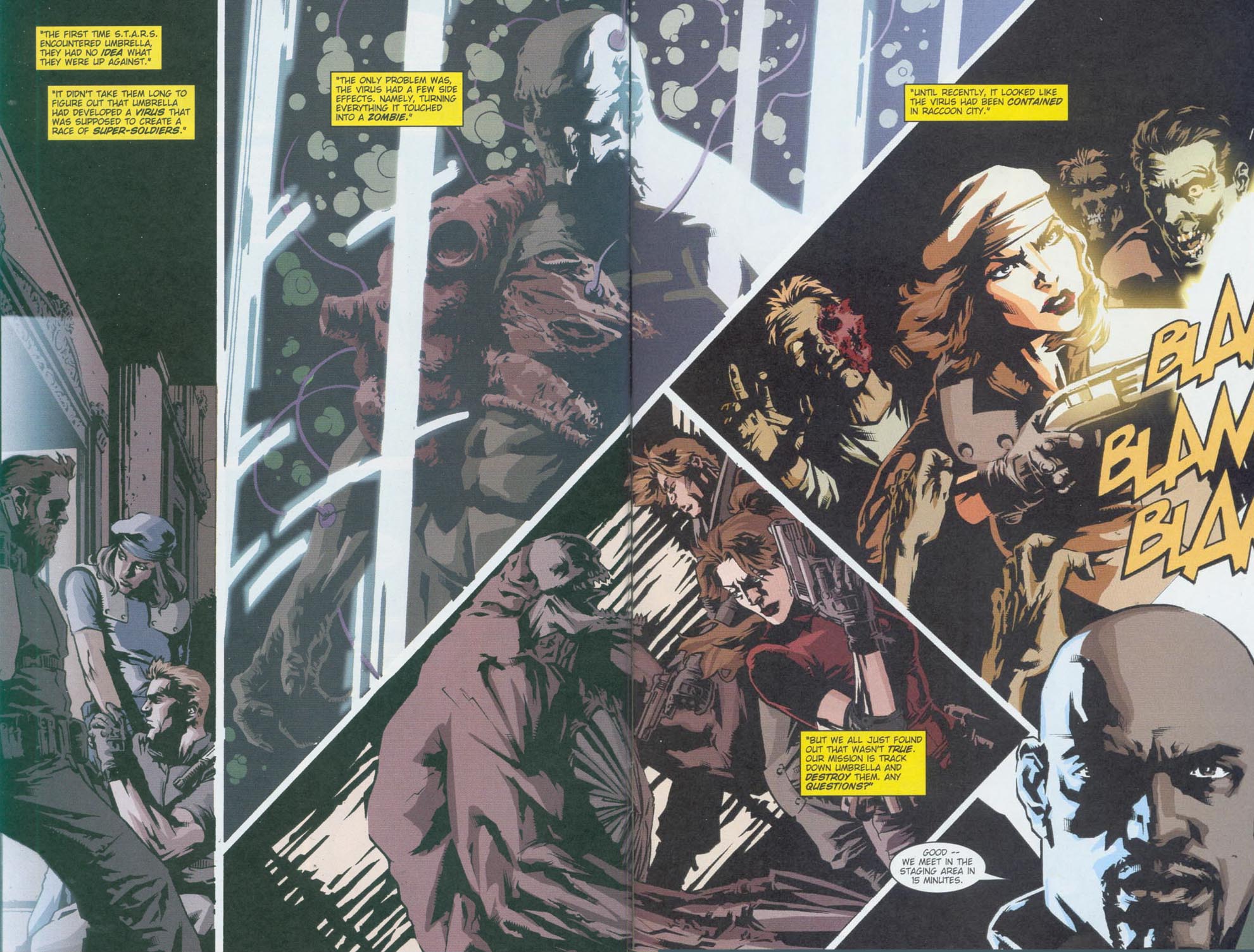 Read online Resident Evil: Fire and Ice comic -  Issue #1 - 17