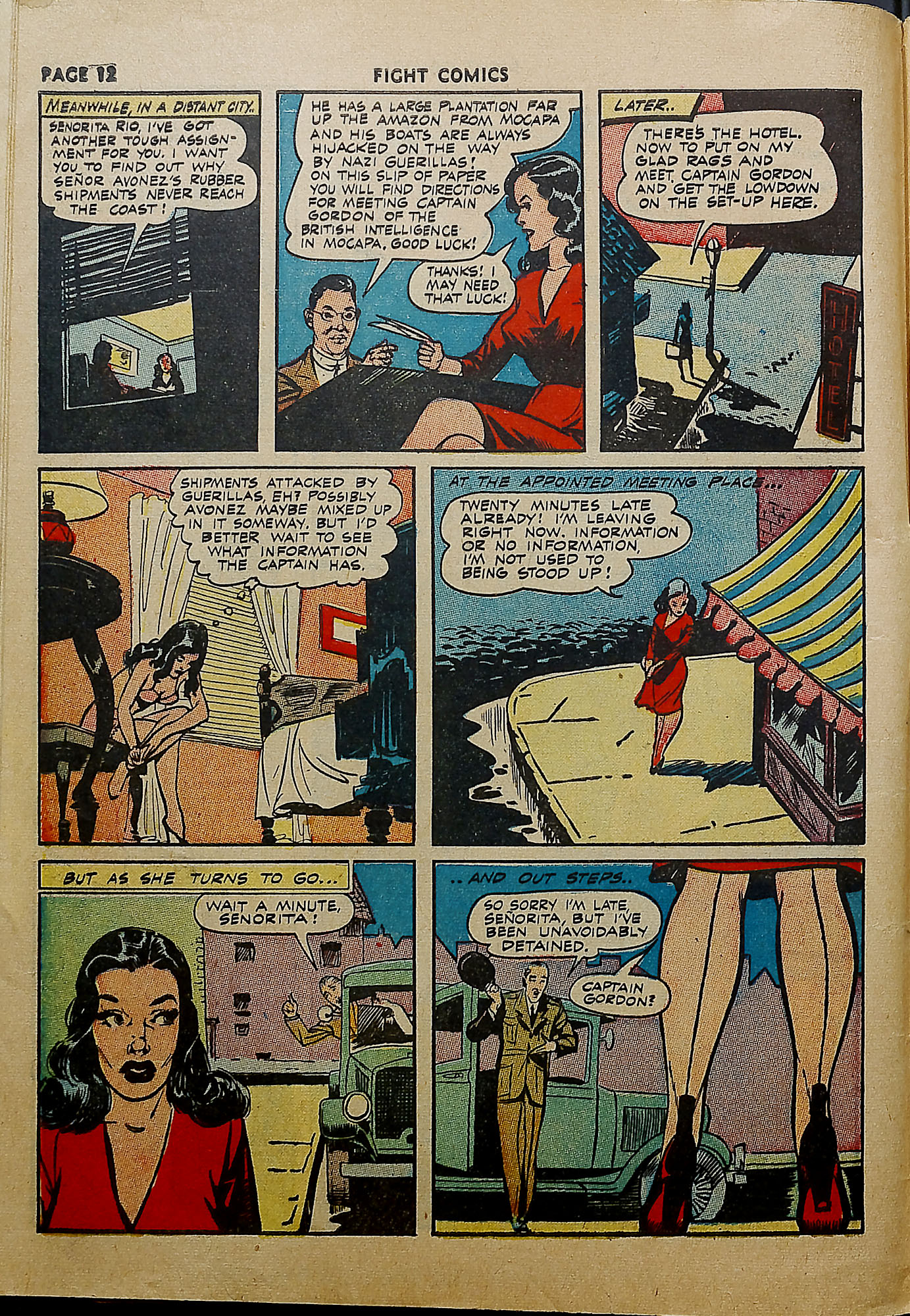 Read online Fight Comics comic -  Issue #25 - 14