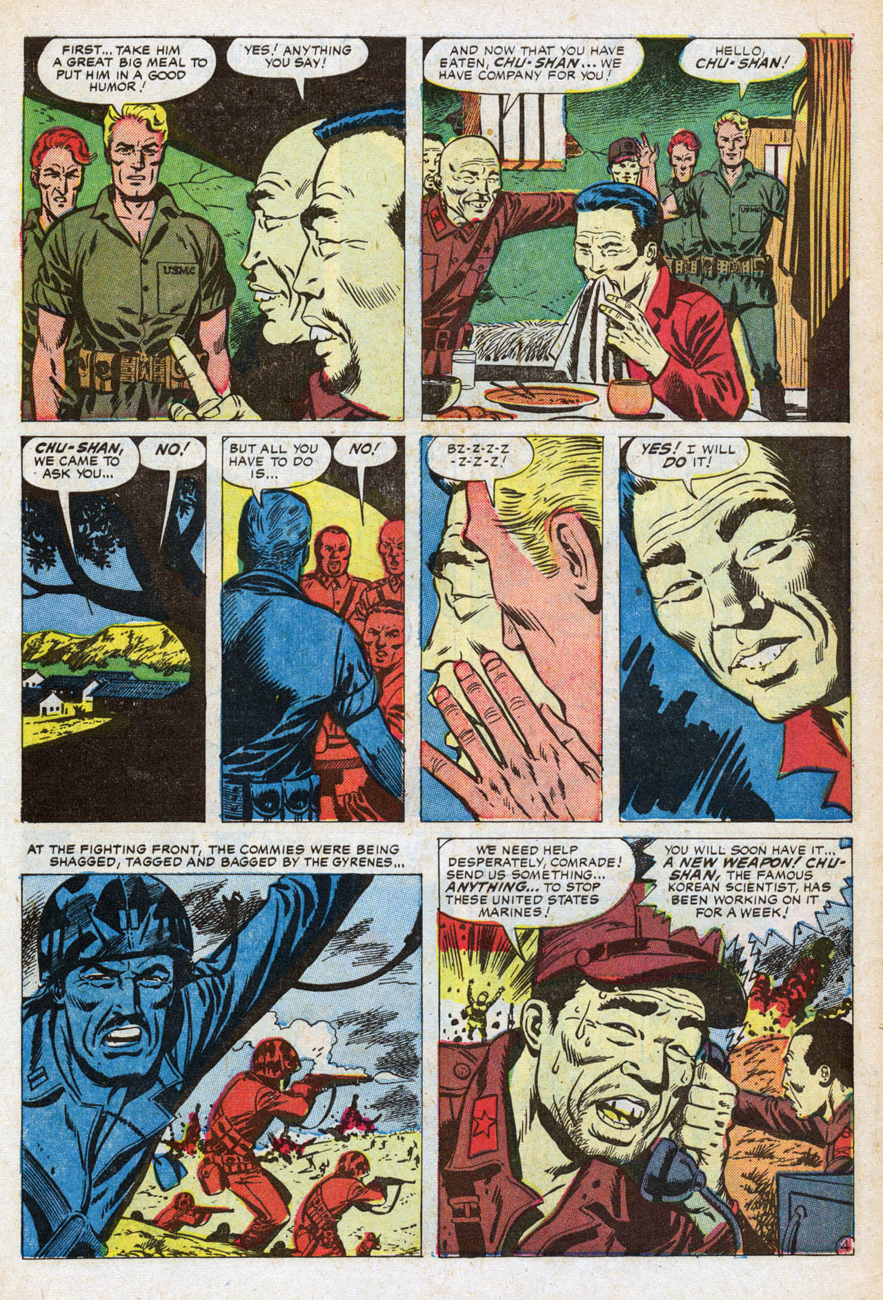 Read online Marines in Battle comic -  Issue #19 - 6