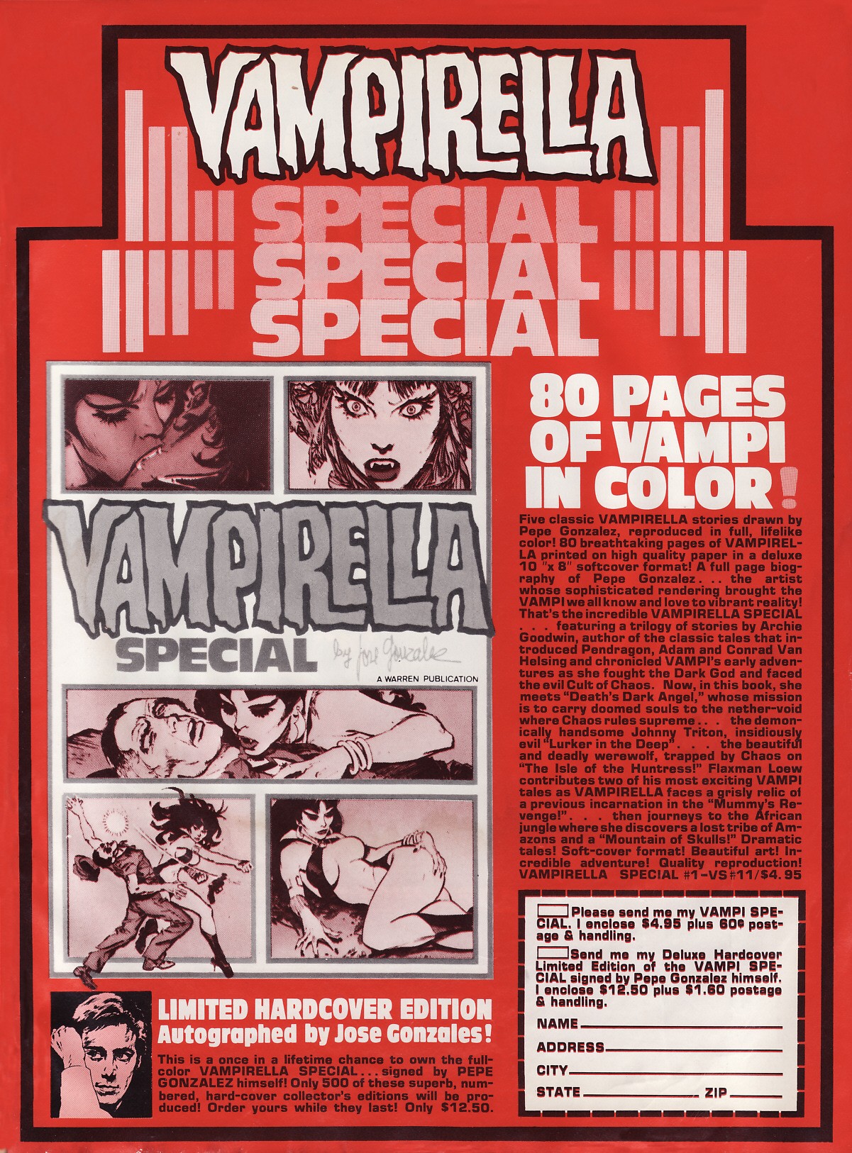 Read online Vampirella (1969) comic -  Issue #66 - 75