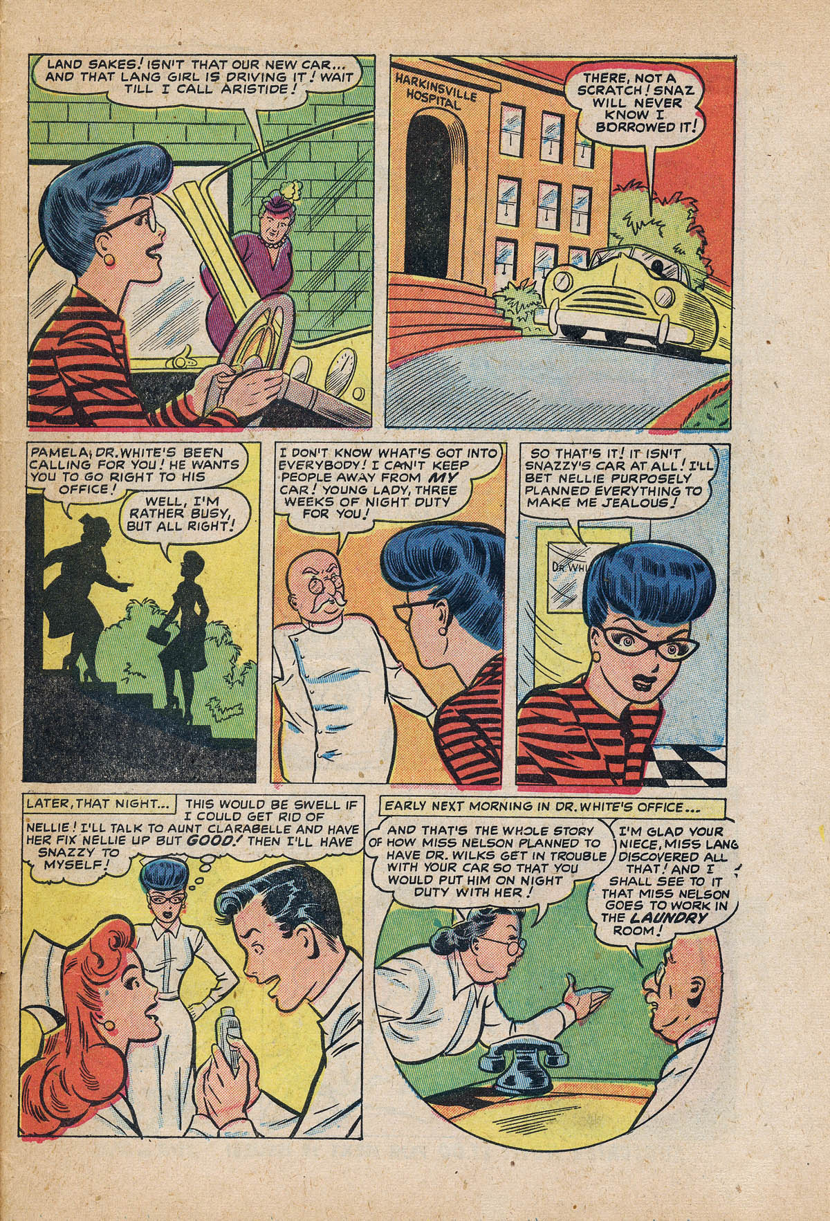 Read online Nellie The Nurse (1945) comic -  Issue #27 - 31