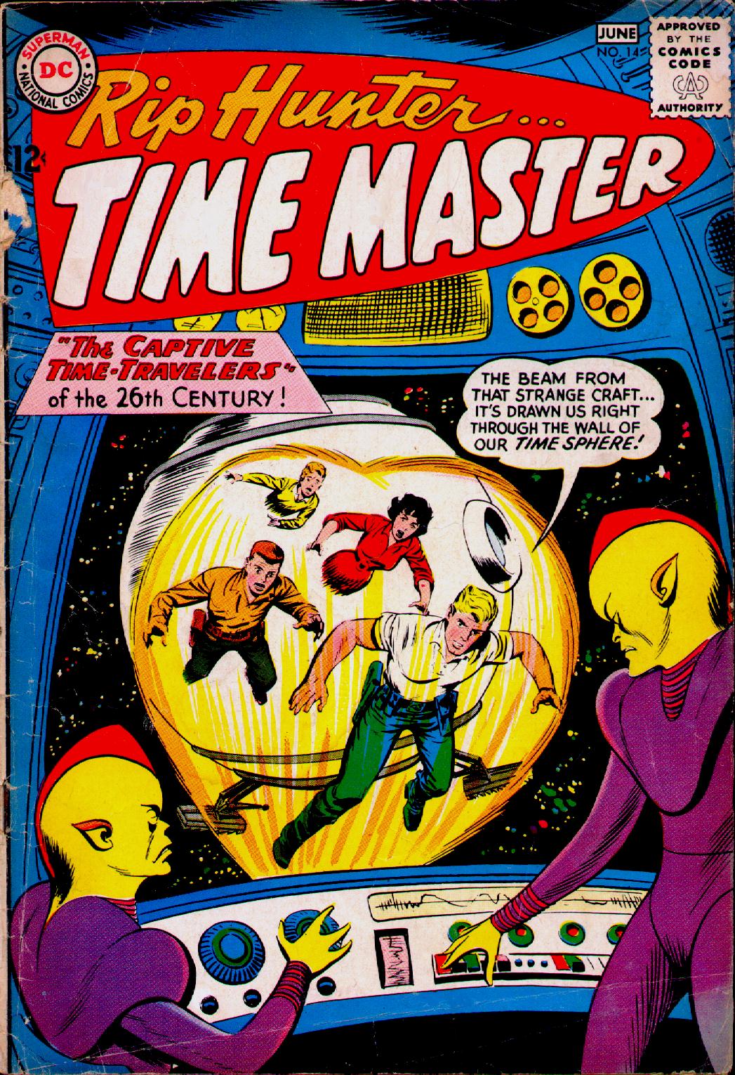 Read online Rip Hunter...Time Master comic -  Issue #14 - 1