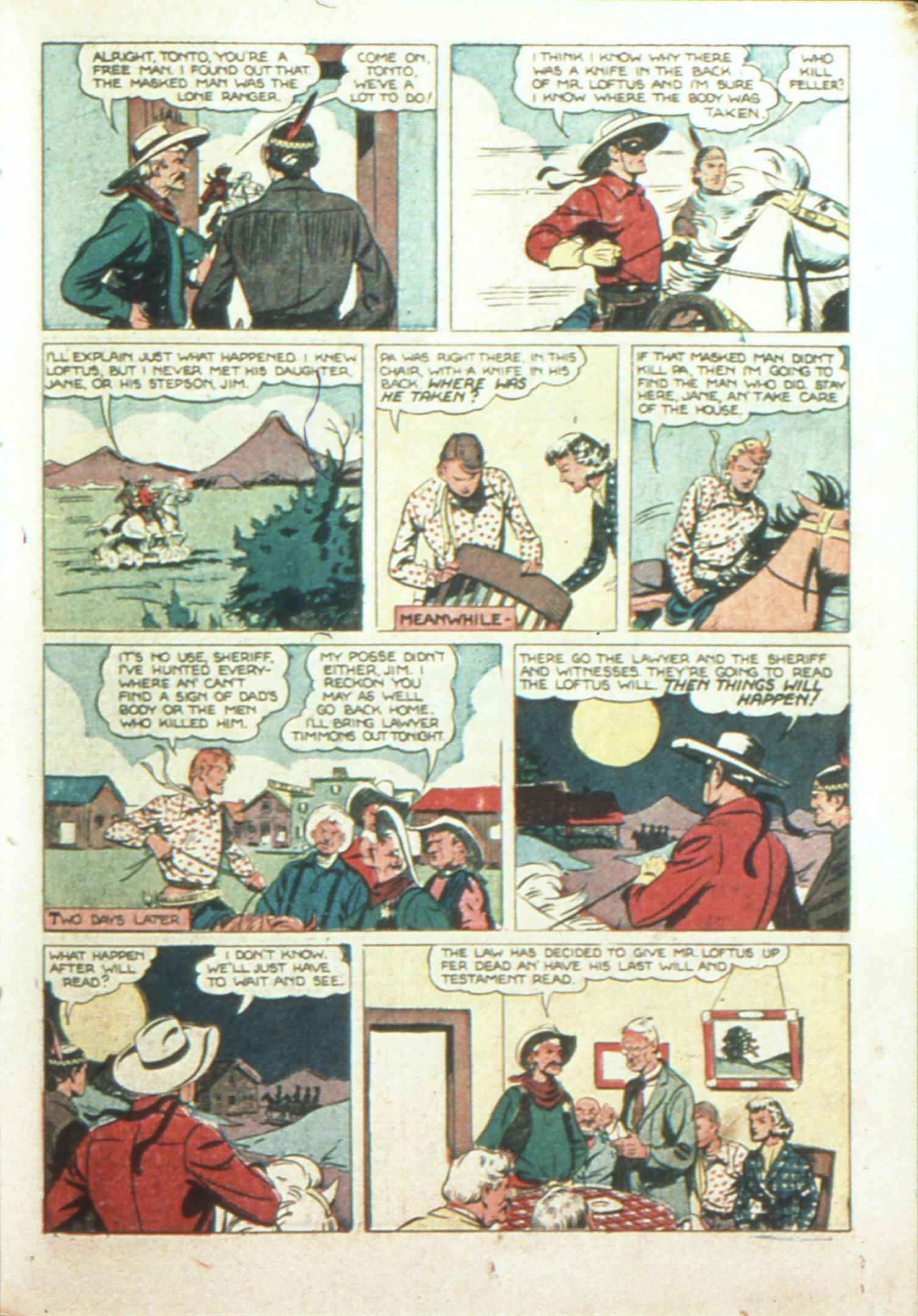 Read online The Lone Ranger (1948) comic -  Issue #1 - 20