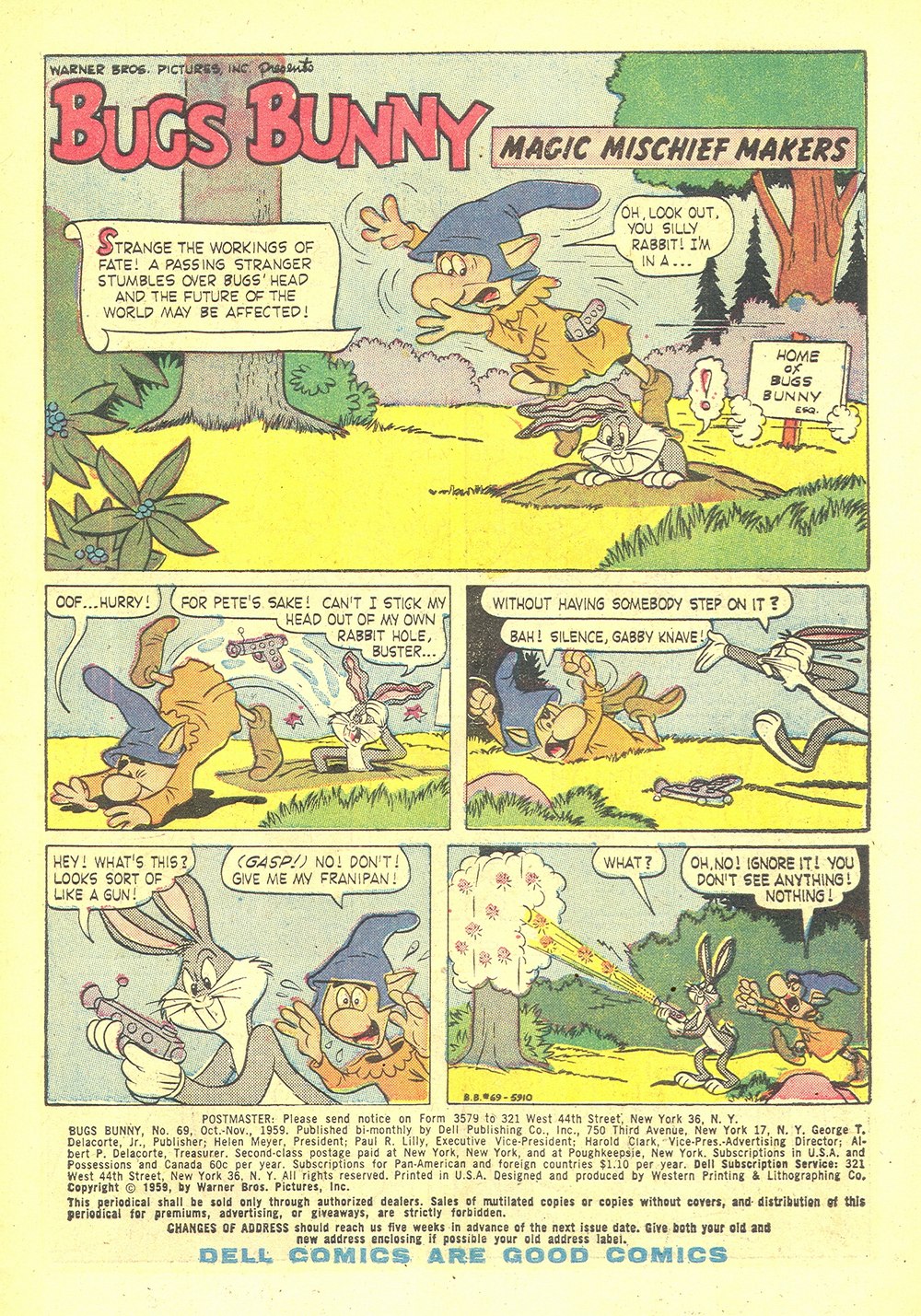 Read online Bugs Bunny comic -  Issue #69 - 3