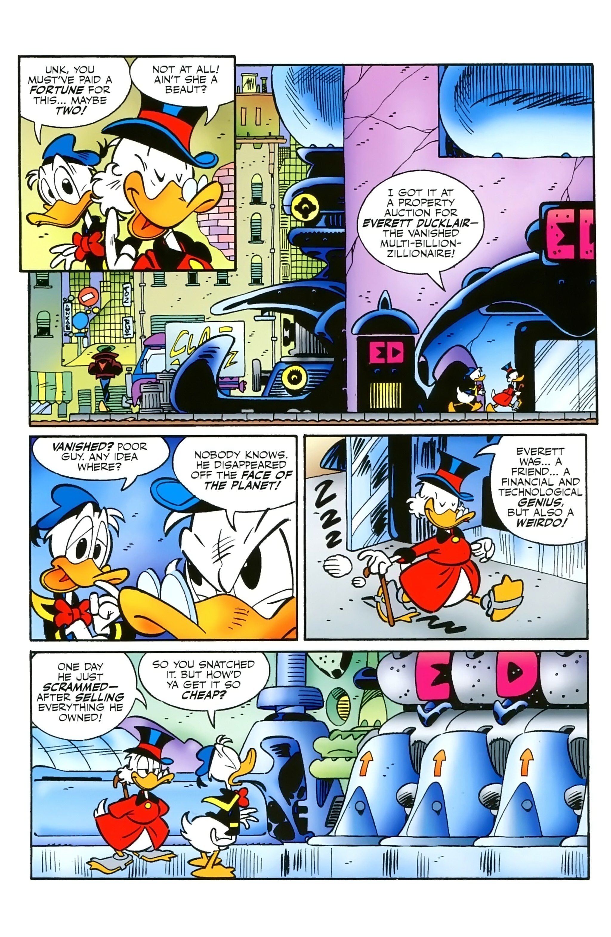 Read online Duck Avenger comic -  Issue #0 - 17